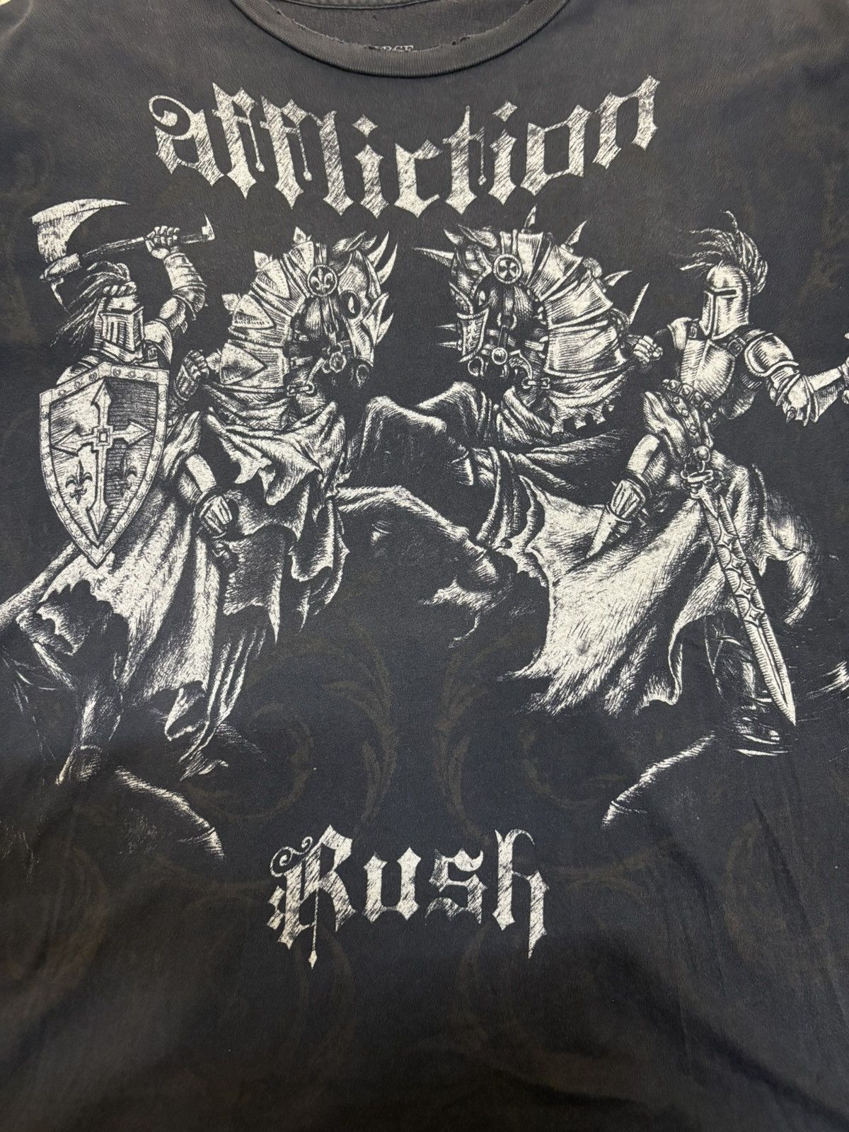 Affliction Vintage Y2k Affliction Rush Georges St Pierre Distressed Size US L / EU 52-54 / 3 - 5 Thumbnail