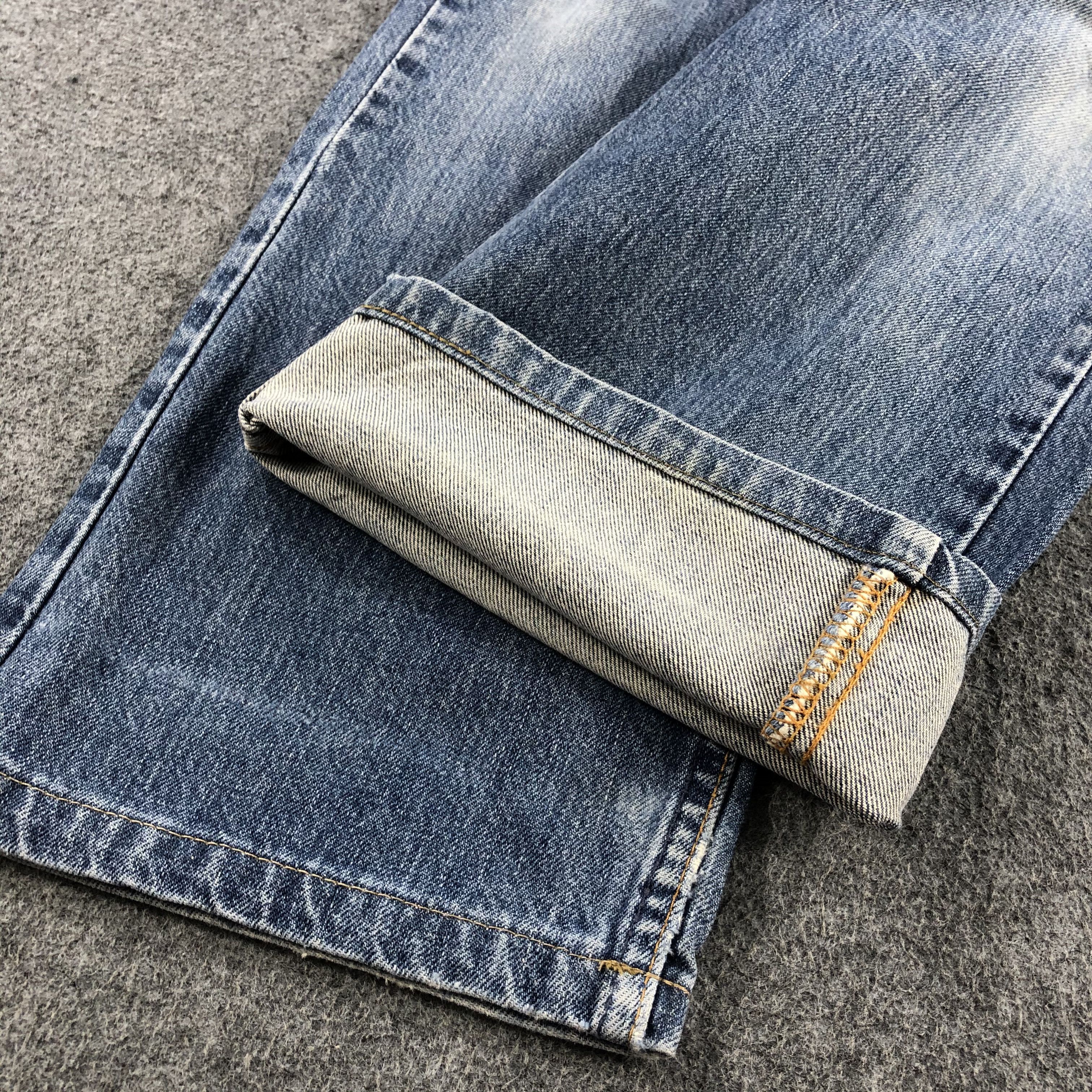 Levi's 90s Vintage Blue Wash Levis 519 Jeans-J1890 Size US 32 / EU 48 - 7 Thumbnail
