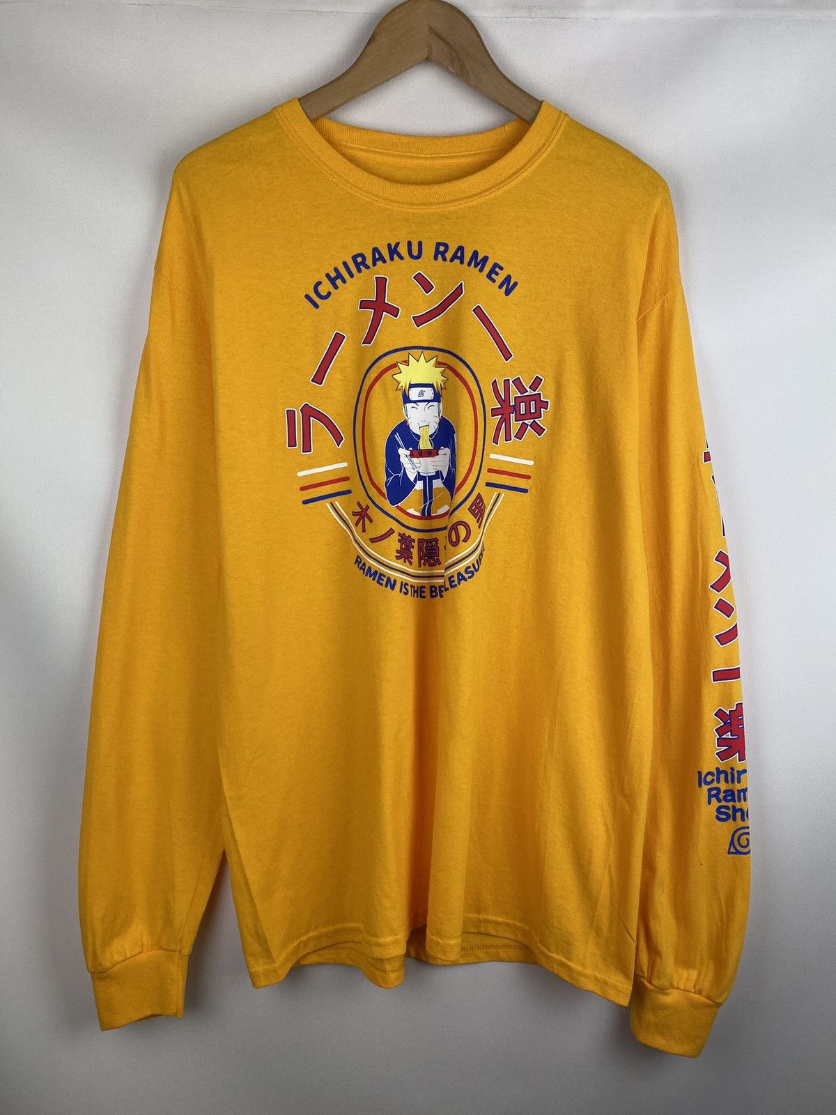 Anime Naruto Shippuden anime men’s long sleeve t shirt size L Size US L / EU 52-54 / 3 - 1 Thumbnail