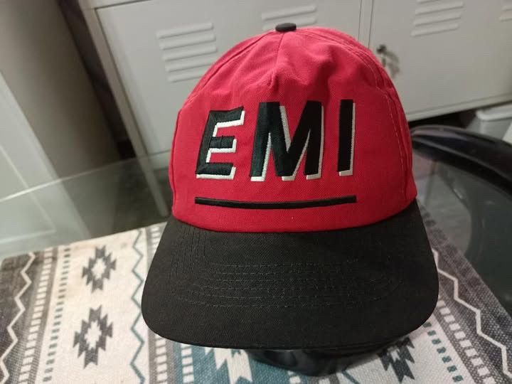 Vintage Vintage emi snap back hat made in usa Size ONE SIZE - 3 Thumbnail