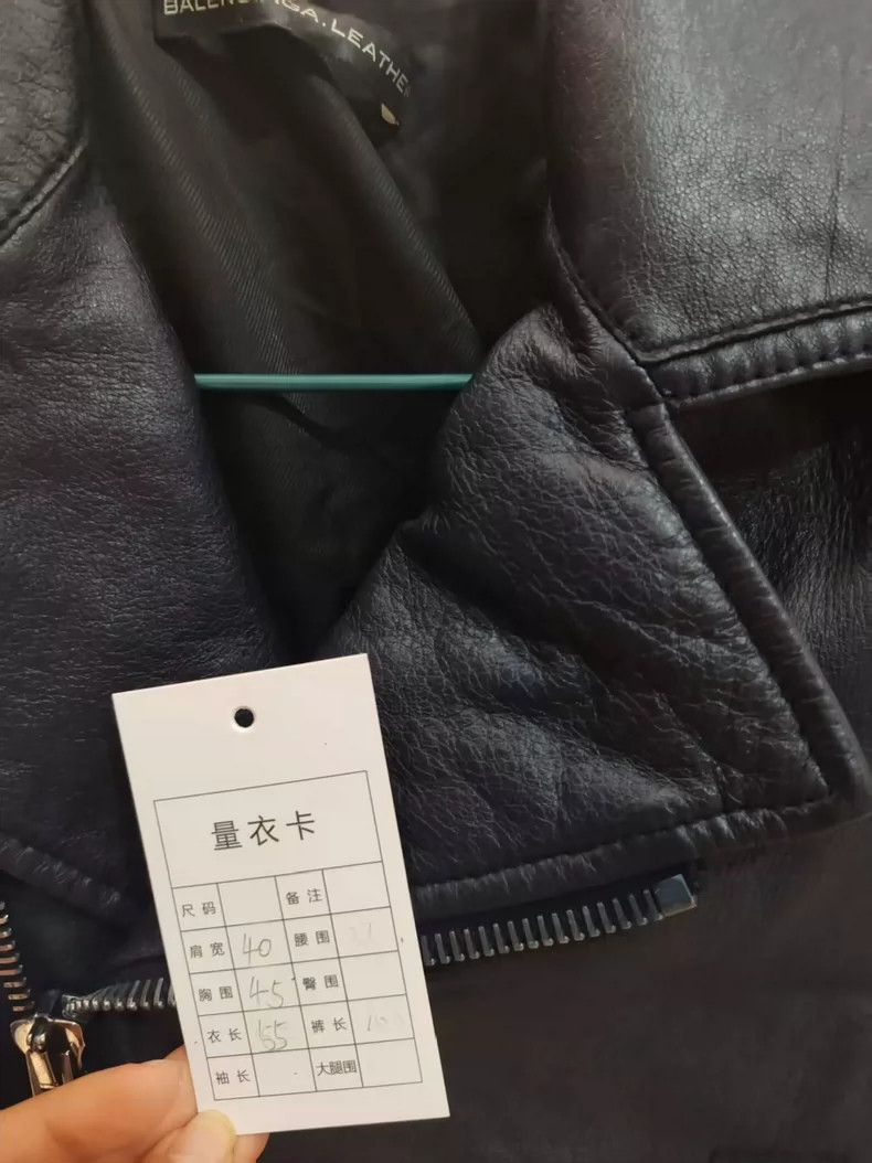 Balenciaga Balenciaga size 40 Women's Biker Leather Jacket Size M / US 6-8 / IT 42-44 - 5 Thumbnail