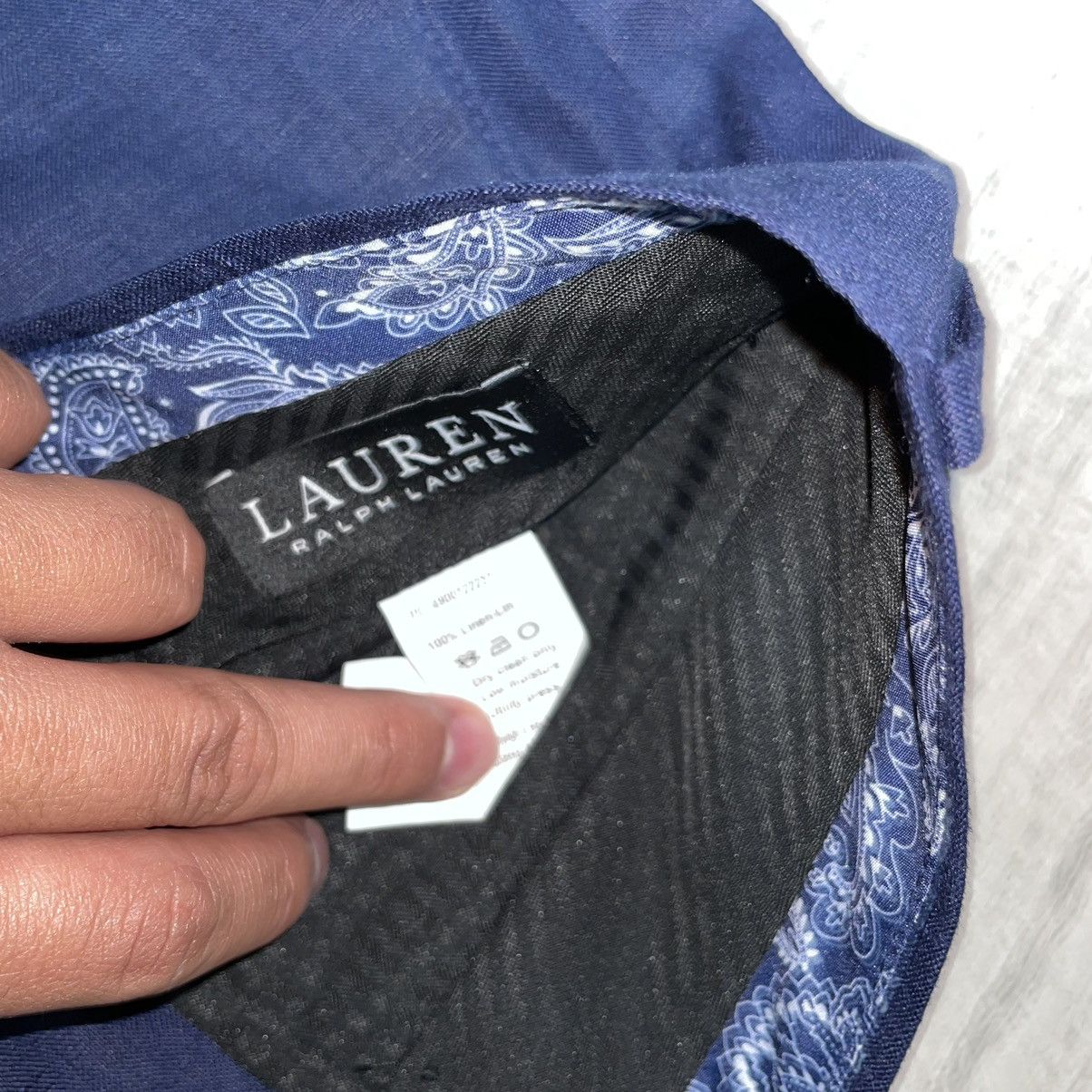Polo Ralph Lauren Ralph Lauren Linen Trousers Size US 33 - 5 Thumbnail