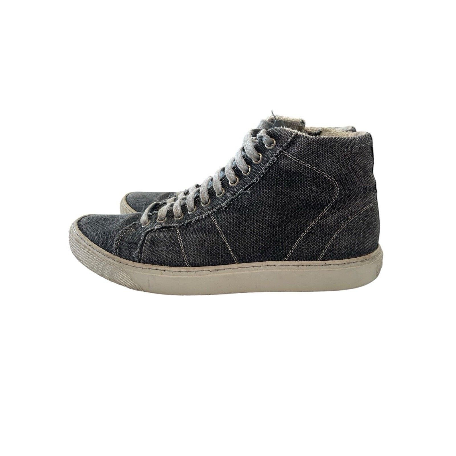 P448 P448 Star High Top Denim Skate Sneakers Original Retail $320 Size US 9 / EU 42 - 3 Thumbnail