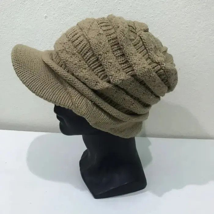 Japanese Brand Japanese Brand Turban Style Beanie Hat Size ONE SIZE - 2 Thumbnail