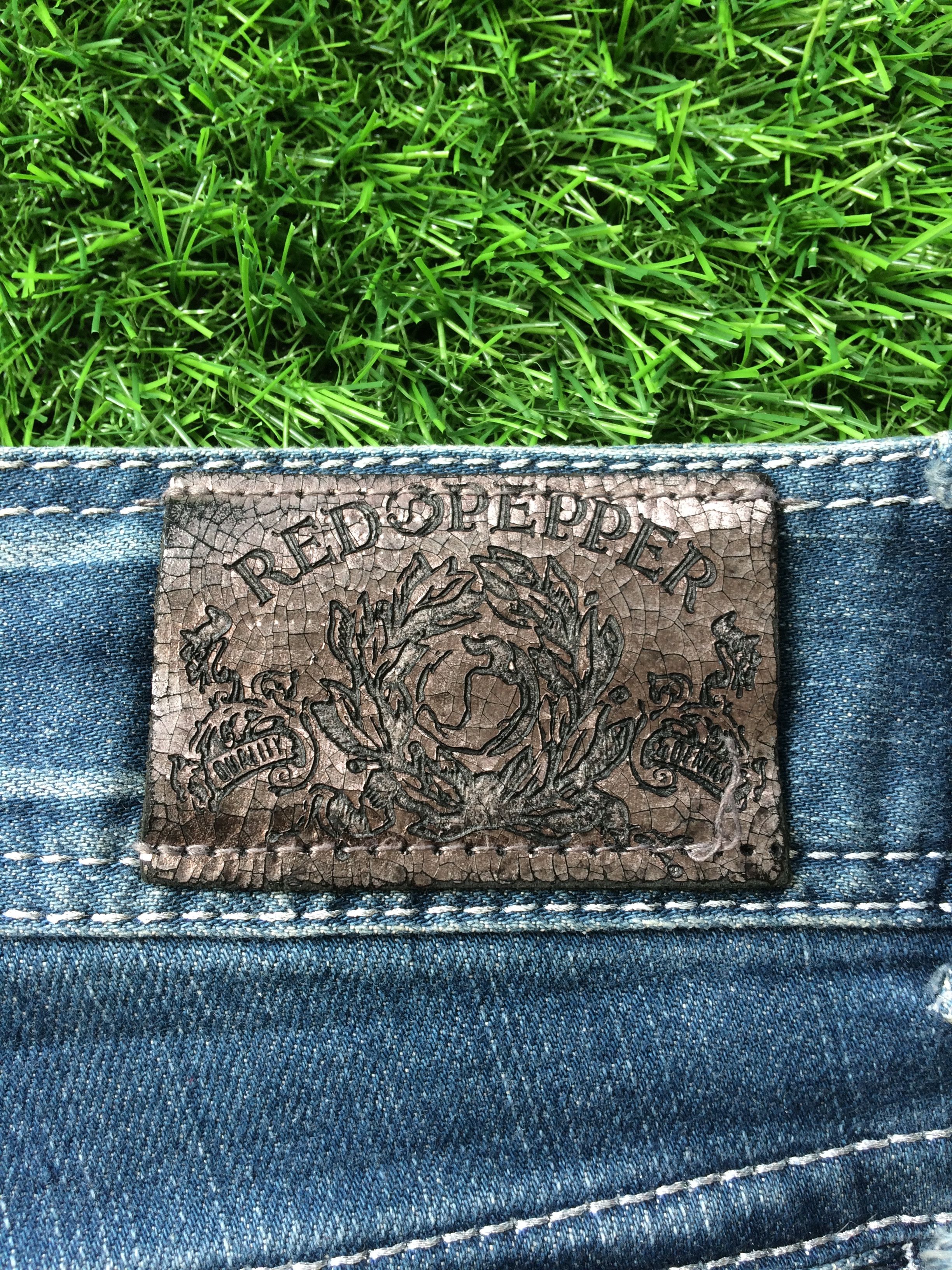 If Six Was Nine × Japanese Brand Red Pepper Bootcut Denim Jeans D-700 Size US 28 / EU 44 - 10 Thumbnail