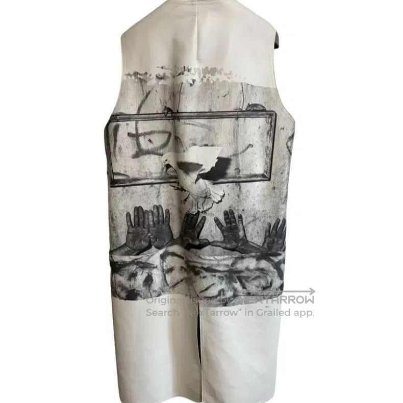 Comme des Garcons Comme Des Garcons Ink printing sleeveless coat Size US S / EU 44-46 / 1 - 1 Thumbnail