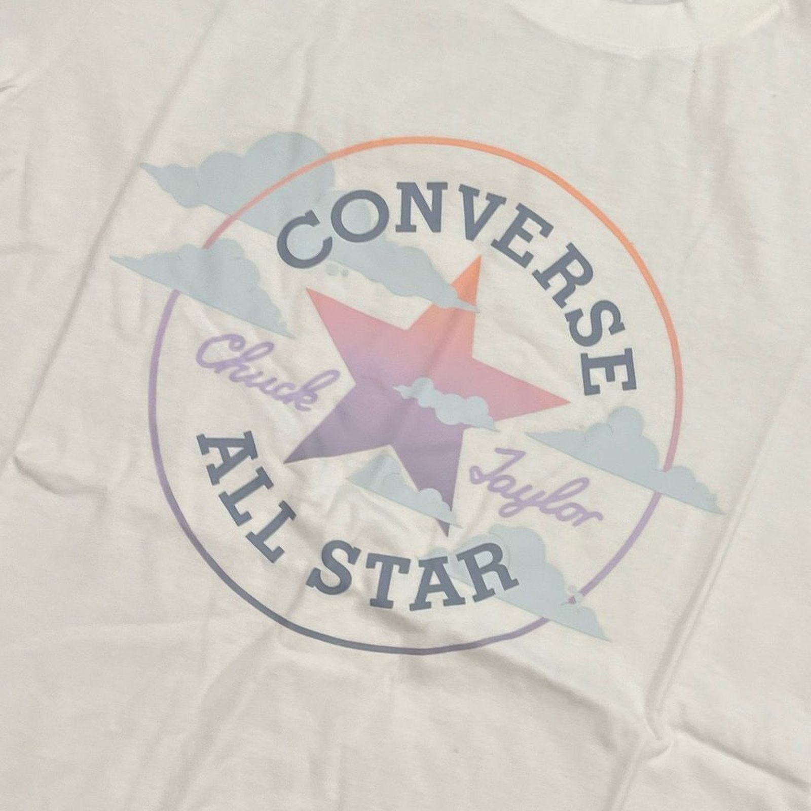 Converse NWOT Converse All Star T-Shirt Lightweight White Size S Size S / US 4 / IT 40 - 2 Thumbnail