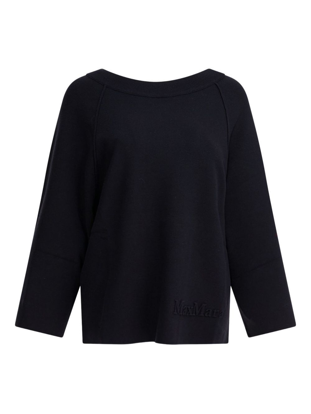 Max Mara BOAT-NECK SWEATER Size S / US 4 / IT 40 - 1 Thumbnail