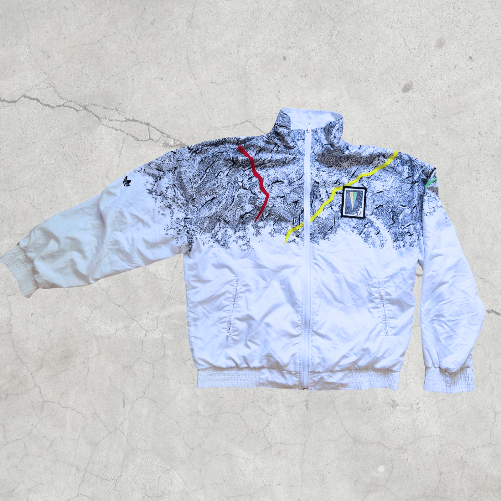 Adidas × Vintage Adidas Stefan Edberg Vintage Retro Tracksuit Jacket 80s 90s Size US M / EU 48-50 / 2 - 7 Thumbnail