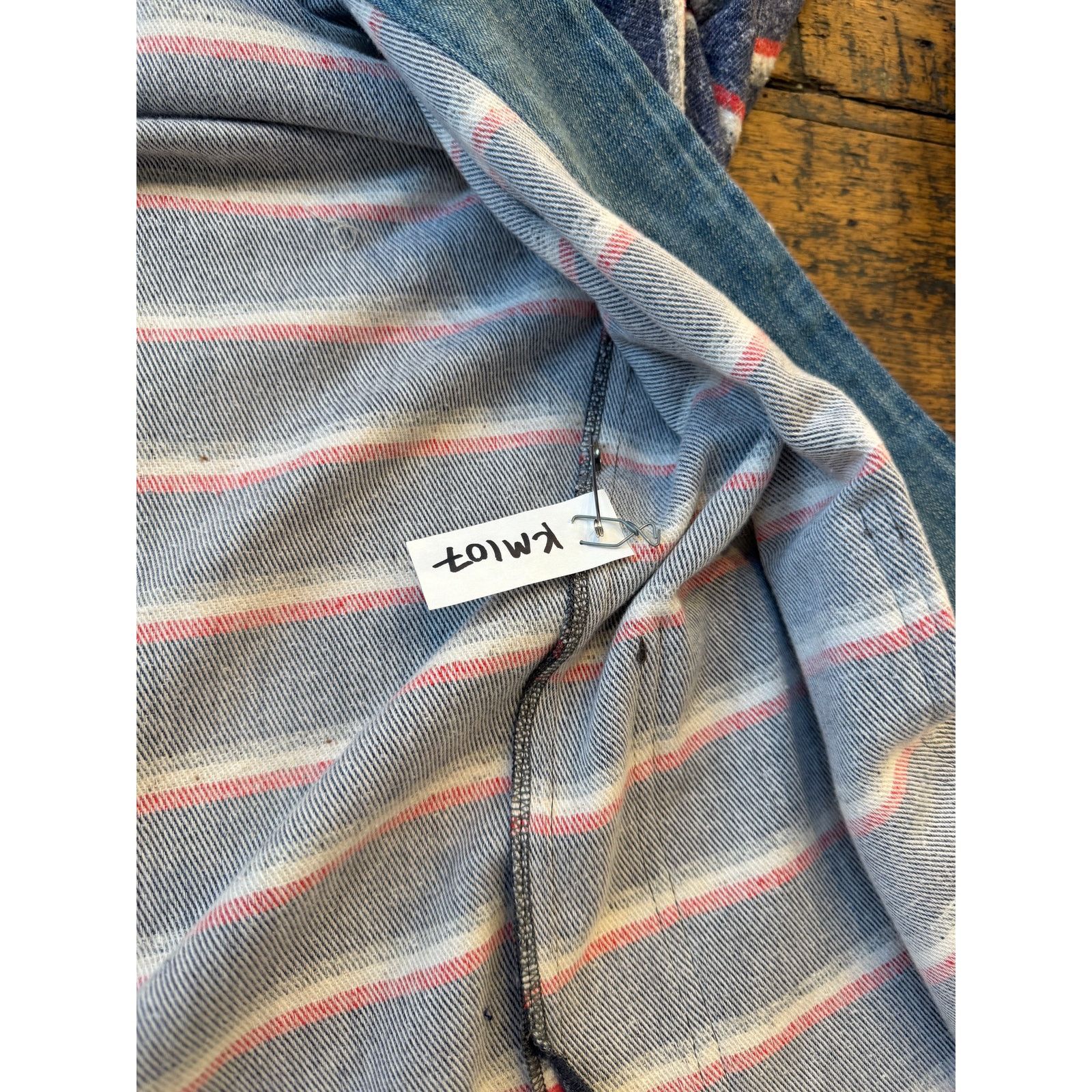 Greg Lauren Greg Lauren SAMPLE Striped GL1 Kimono Size US XL / EU 56 / 4 - 6 Thumbnail