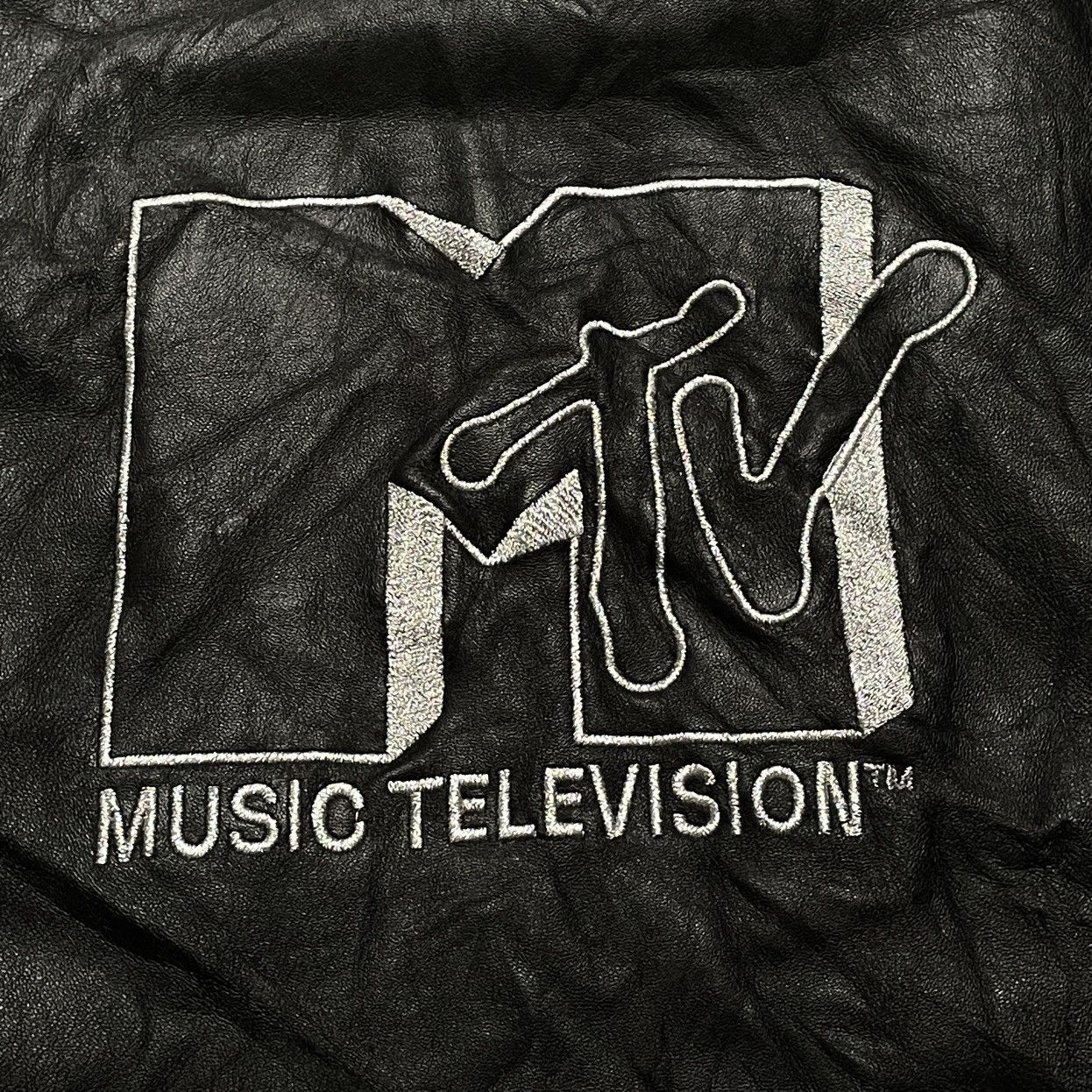 Mtv Vintage Mtv Television Leather Jacket 1990s Size US M / EU 48-50 / 2 - 11 Thumbnail