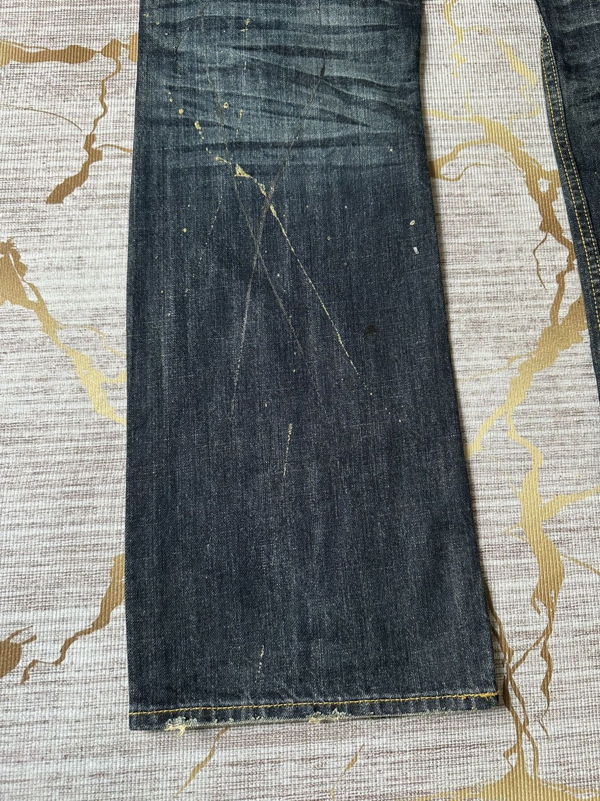 Japanese Brand FLARE Japanese Brand Claw Marks Design Denim Size US 34 / EU 50 - 16 Thumbnail