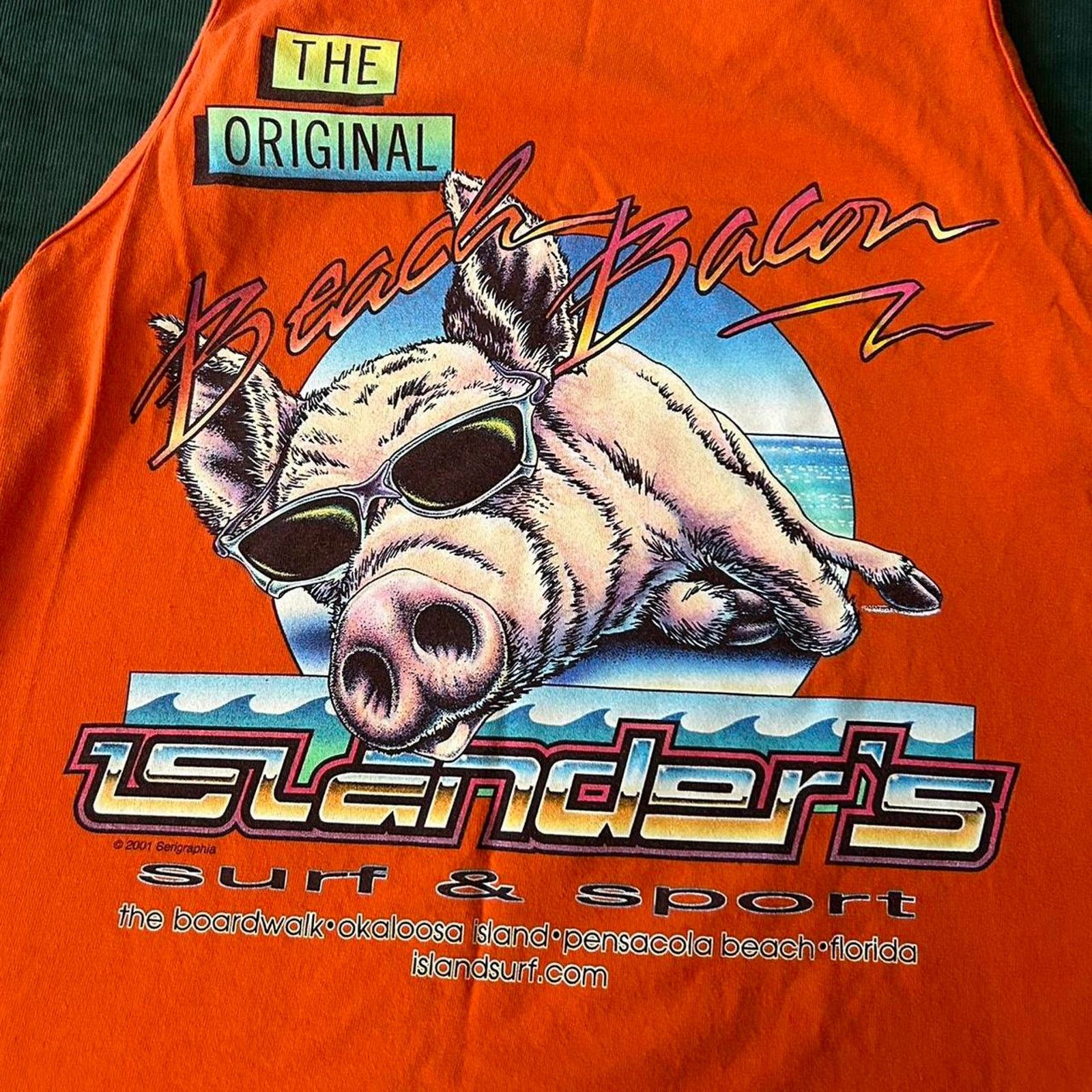 Other Vintage beach bacon tank top Size US L / EU 52-54 / 3 - 4 Thumbnail
