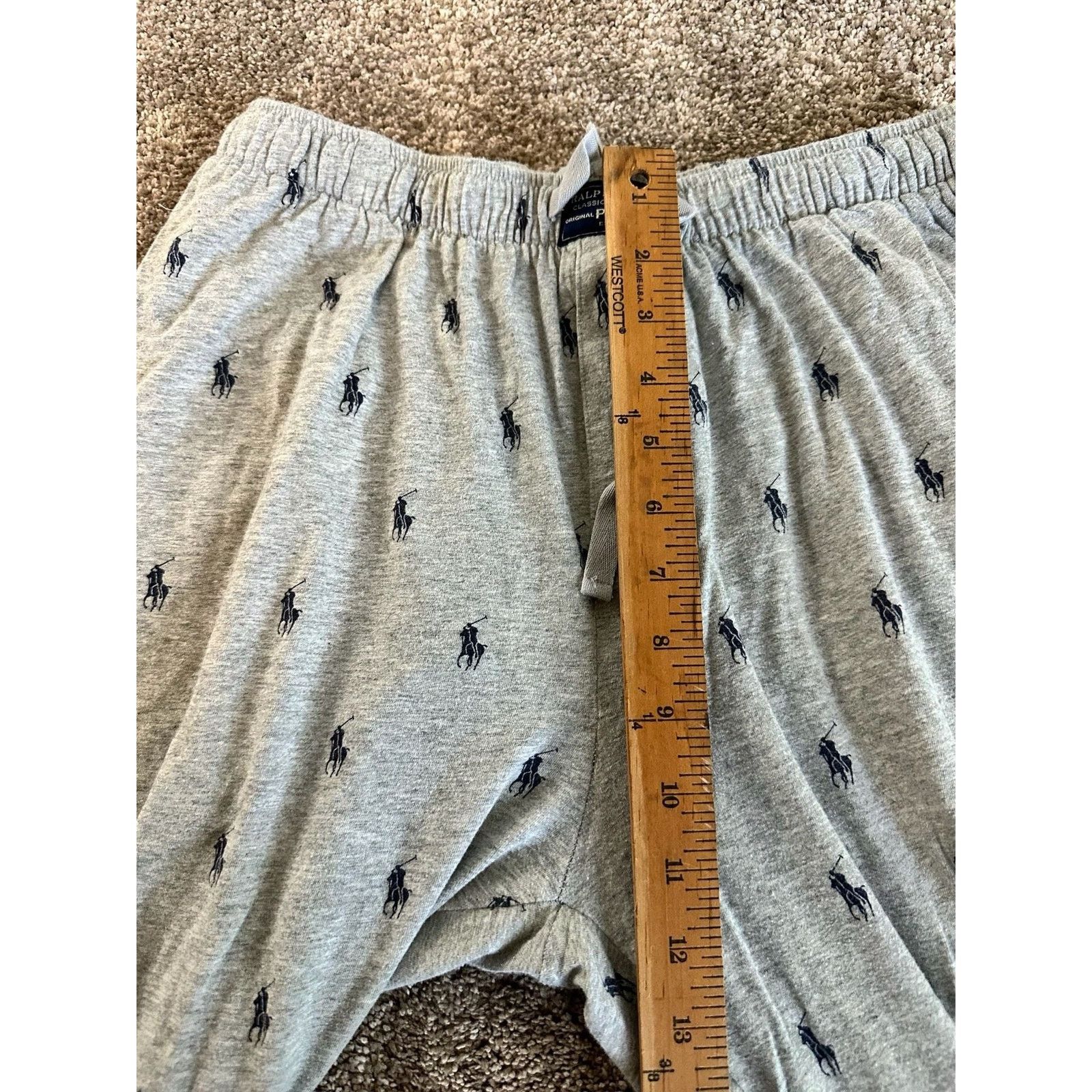 Polo Ralph Lauren Polo Ralph Lauren Men's All-Over Pony Print Pajama M Size ONE SIZE - 3 Thumbnail
