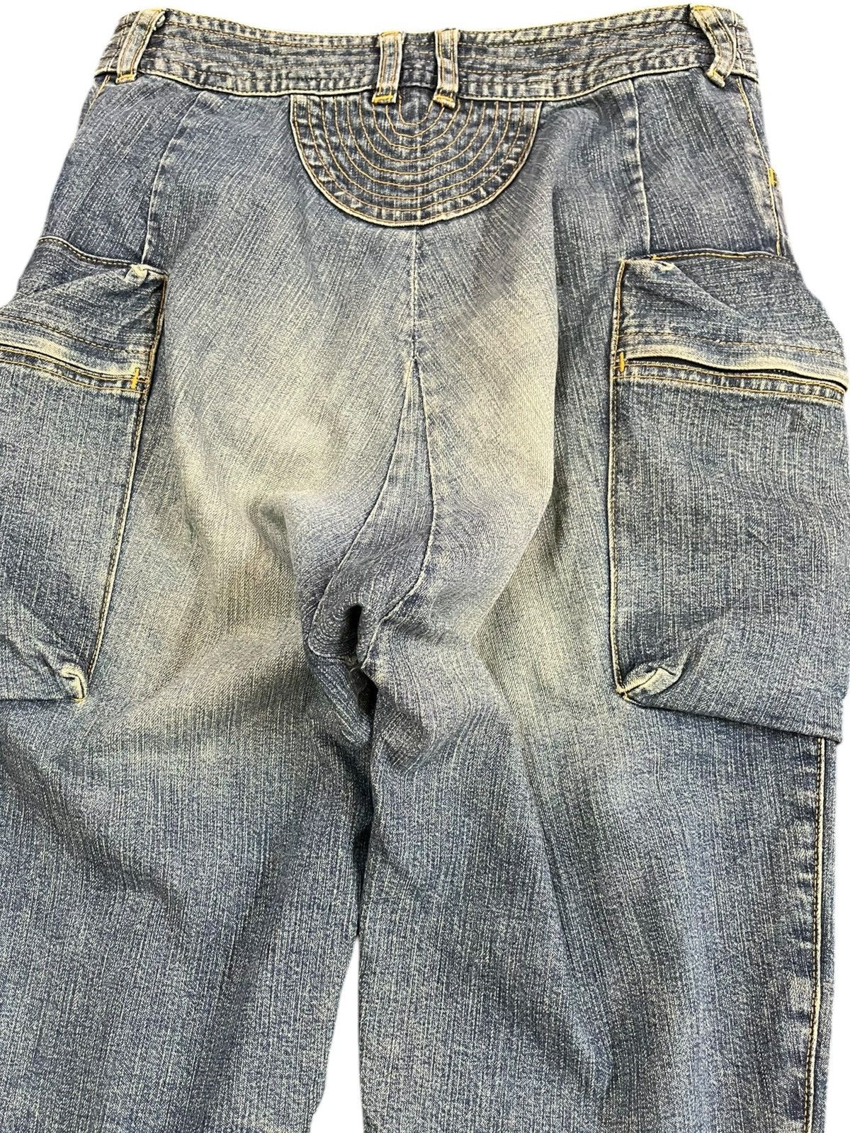 If Six Was Nine × Issey Miyake × Tsumori Chisato Vintage Tsumori Chisato Issey Miyake Cargo Hybrid Denim Size US 28 / EU 44 - 8 Thumbnail