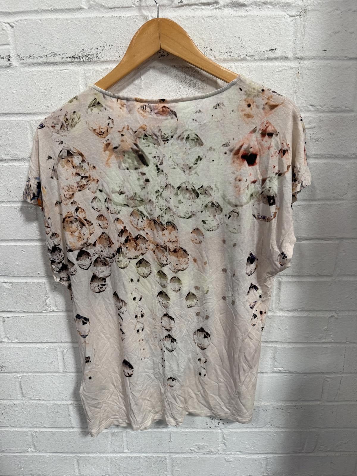 Ted Baker Ted Baker Women's Short Sleeve Printed T-Shirt Size S / US 4 / IT 40 - 4 Thumbnail