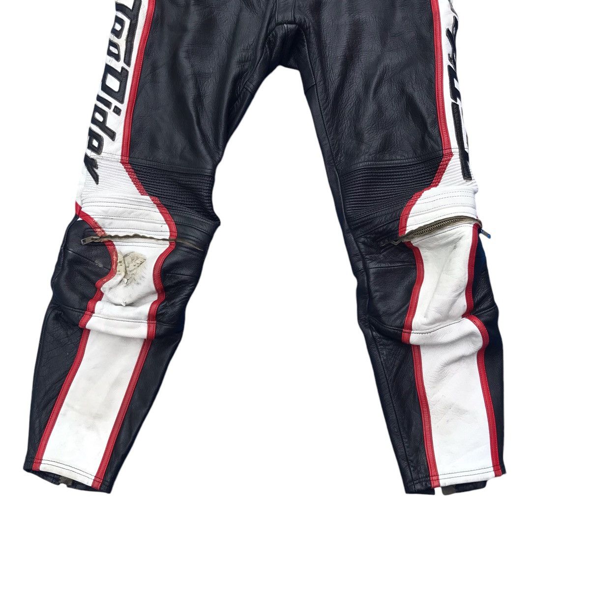 Fox Racing × Harley Davidson × Sports Specialties Nankai Style Top Rider Leather Pants Motorcycle Racing pants Size US 32 / EU 48 - 3 Thumbnail