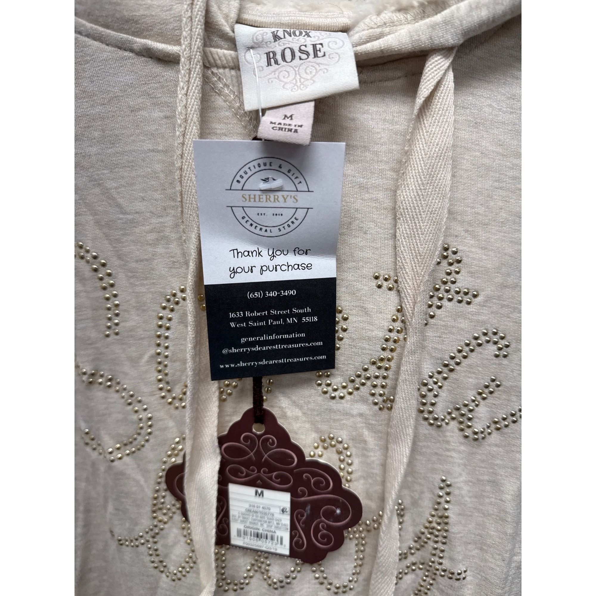 Other Women's Santa Baby Sherpa Hoodie Size Medium Size M / US 6-8 / IT 42-44 - 3 Thumbnail