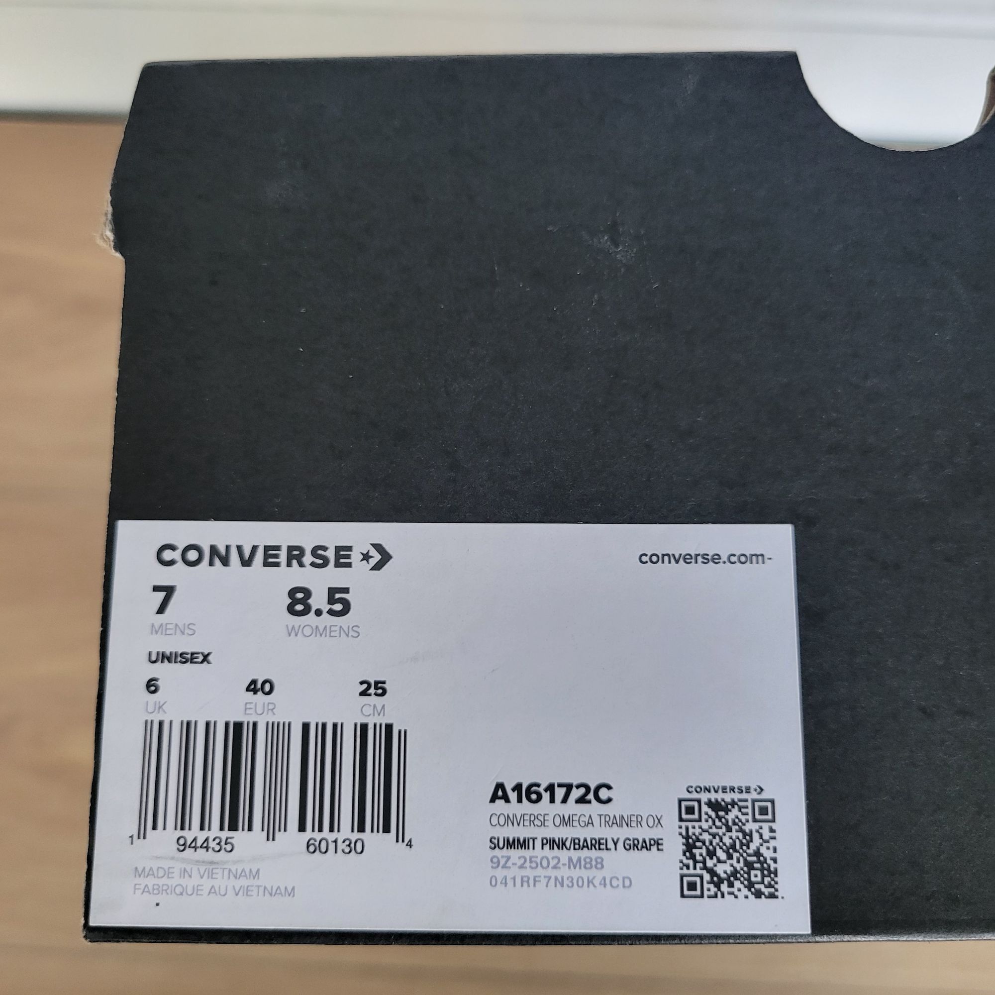 Converse ❤️Converse Omega Trainer Ox Pink Purple Men Shoes Sz 7 Suede Size US 7 / EU 40 - 7 Thumbnail