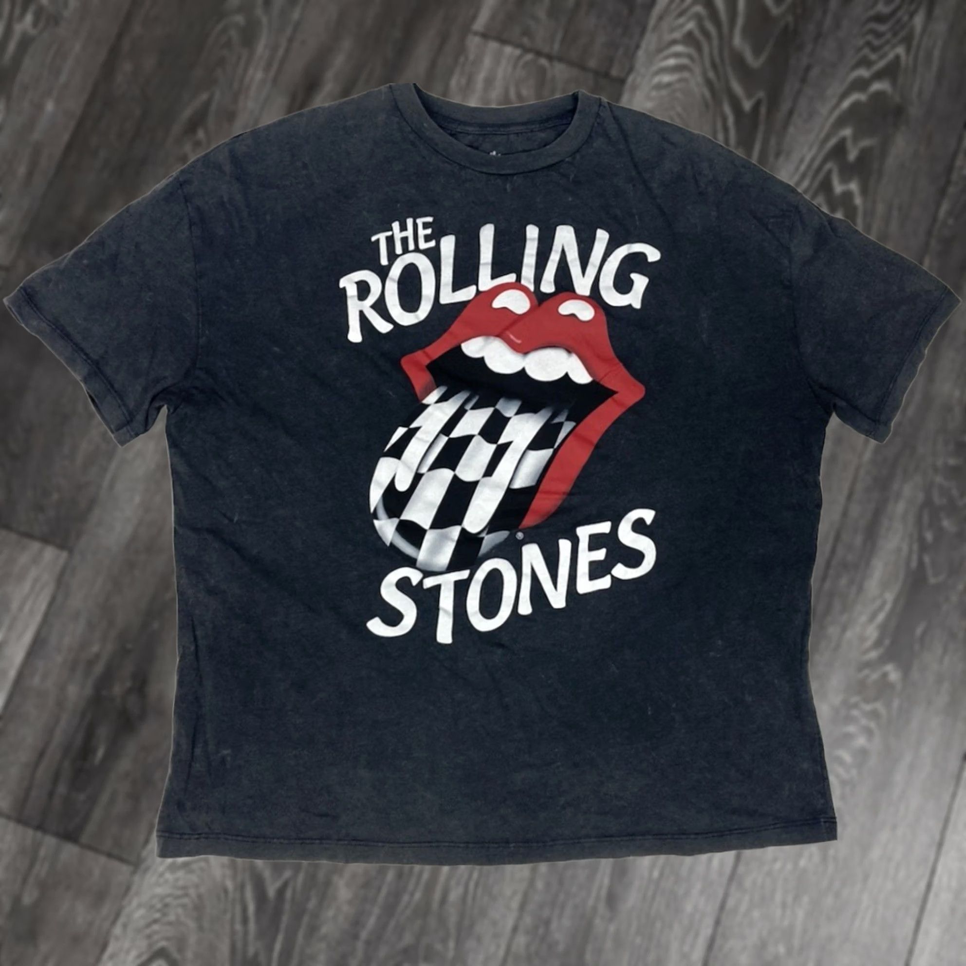 Vintage VINTAGE The Rolling Stones Graphic T-shirt Women Small Black Wash Short Sleeve Music Size S / US 4 / IT 40 - 1 Thumbnail