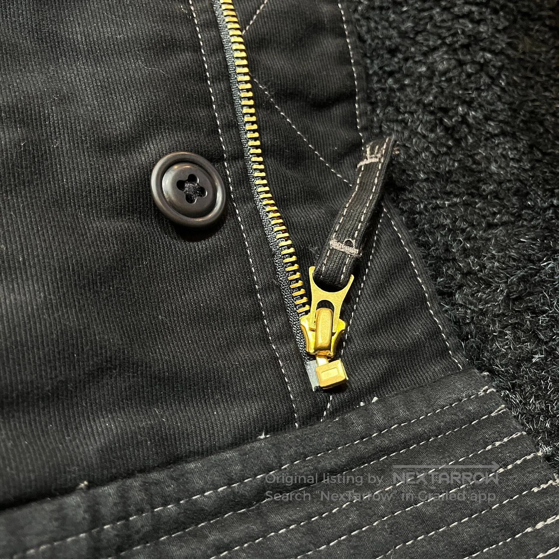 RRL Ralph Lauren RRL Faux Fur Jacket for Autumn Winter. Size US M / EU 48-50 / 2 - 8 Thumbnail