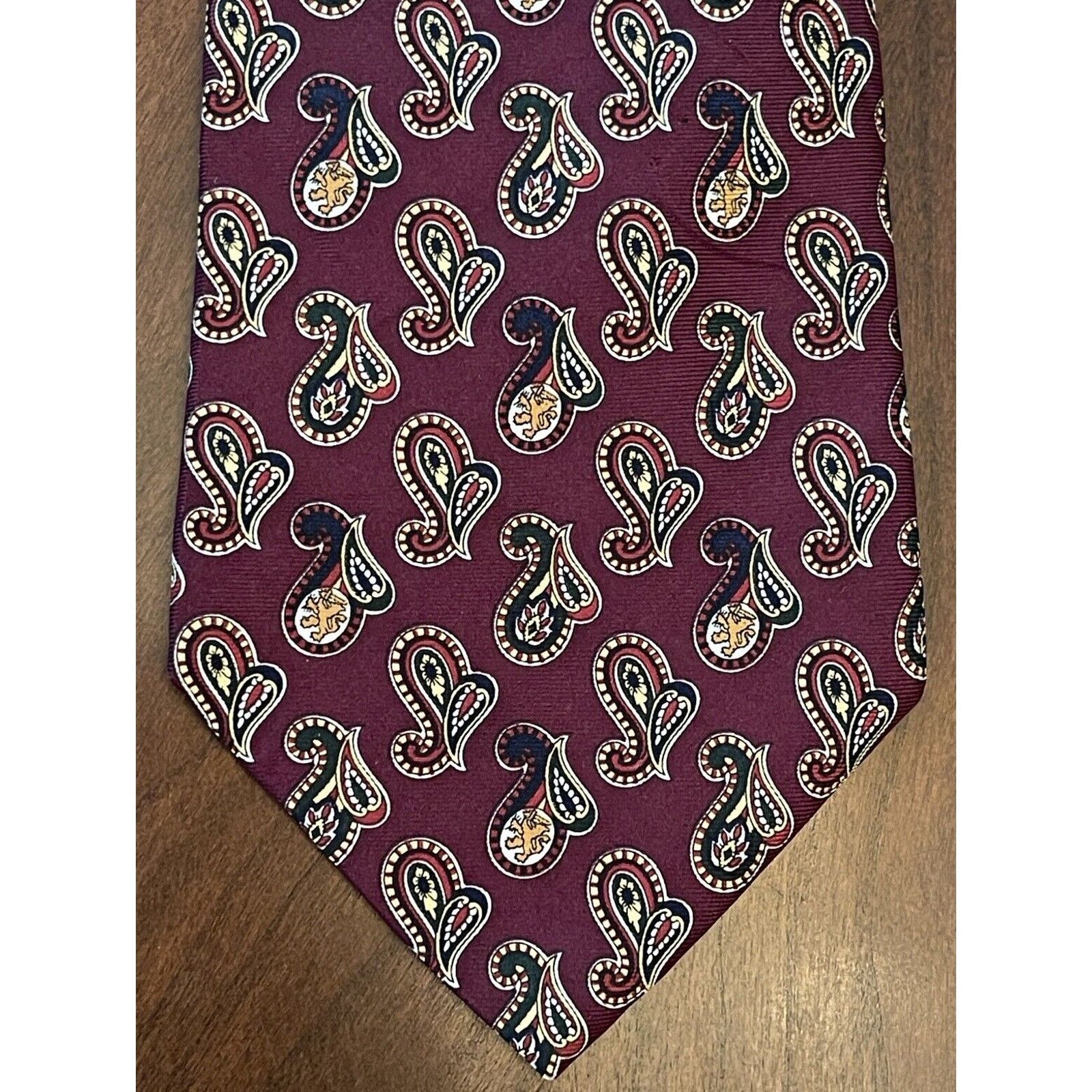 Tommy Hilfiger Tommy Hilfiger 100% Italian Silk Men’s Neck Tie Made In Usa Size ONE SIZE - 1 Thumbnail