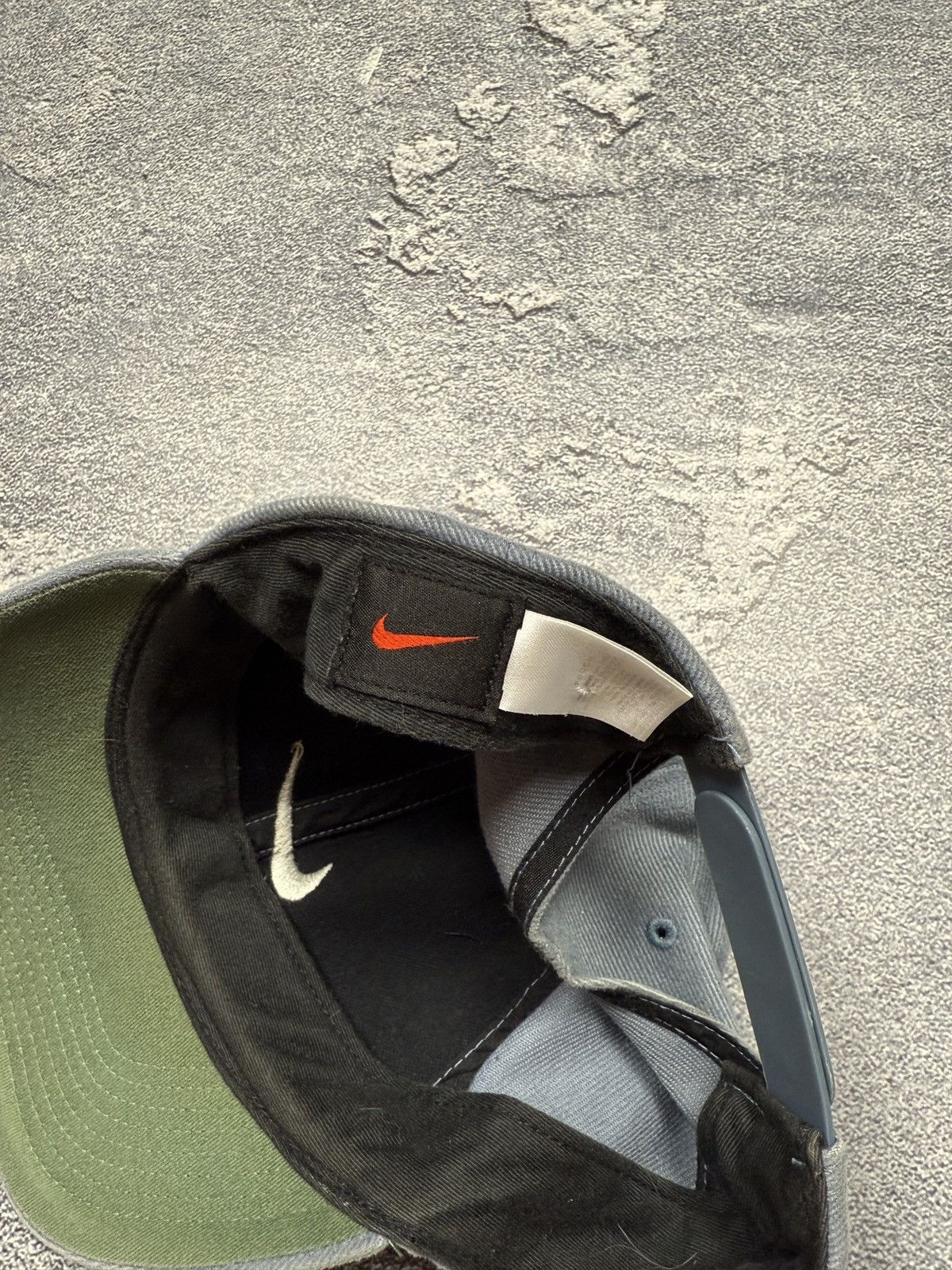 Nike × Vintage Nike Vintage Hat Cap Center Swoosh Size ONE SIZE - 7 Thumbnail