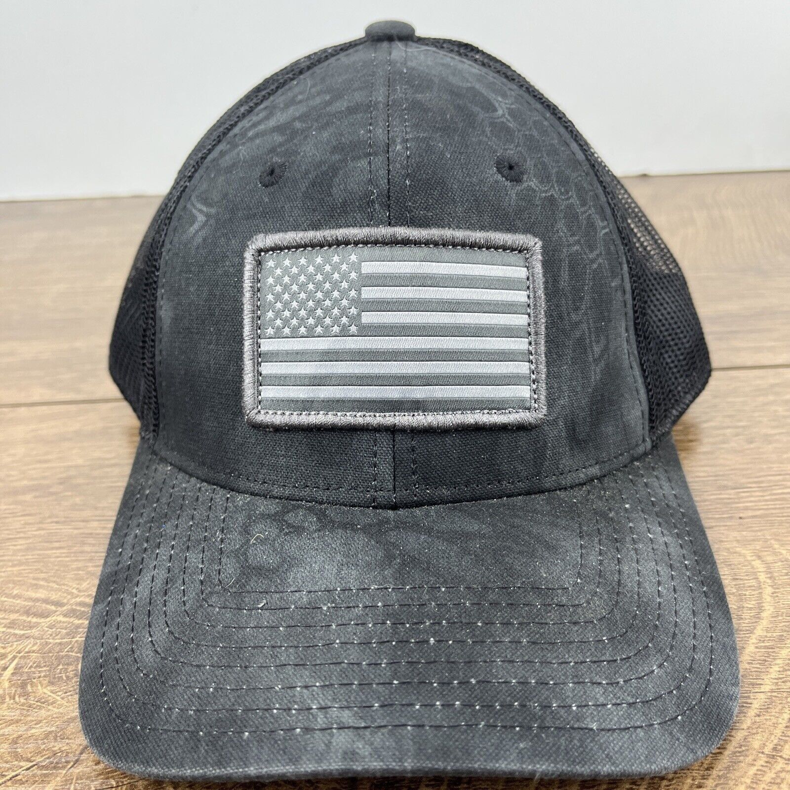 Other USA Flag Snapback Hat American Flag Gray Hat Adjustable Adul Size ONE SIZE - 5 Thumbnail