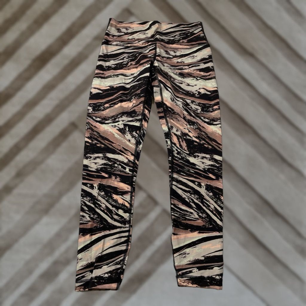 Lululemon Lululemon Wunder Under Leggings Womens 8 PInk Splash High Rise Luxtreme Workout Size 30" / US 8 / IT 44 - 1 Thumbnail