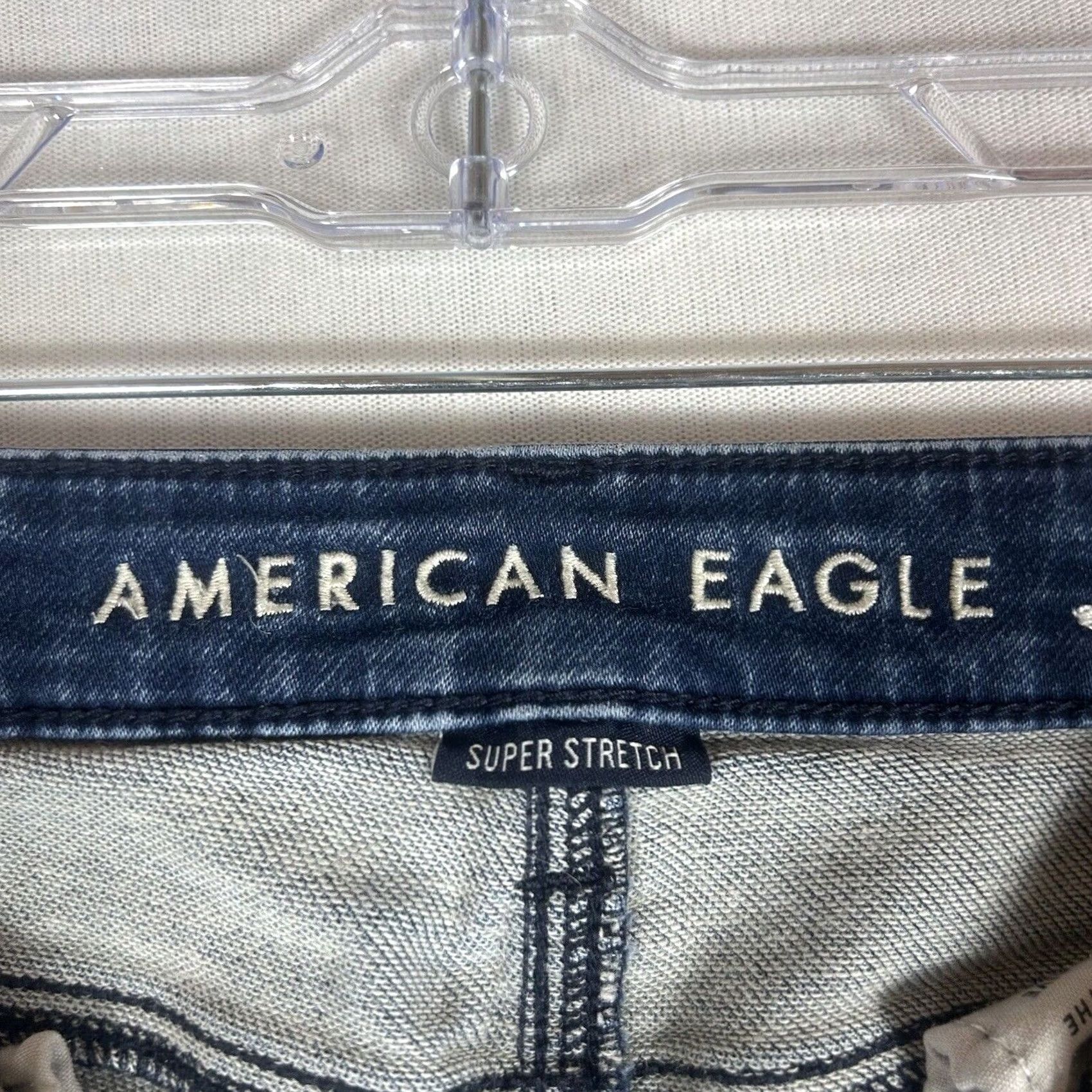 American Eagle Outfitters American Eagle Outfitters Jegging Jeans Womens Size 0 Denim Blue 5-Pocket Comfort Stretch Regular Fit Size 25" / US 0 / IT 36 - 3 Thumbnail