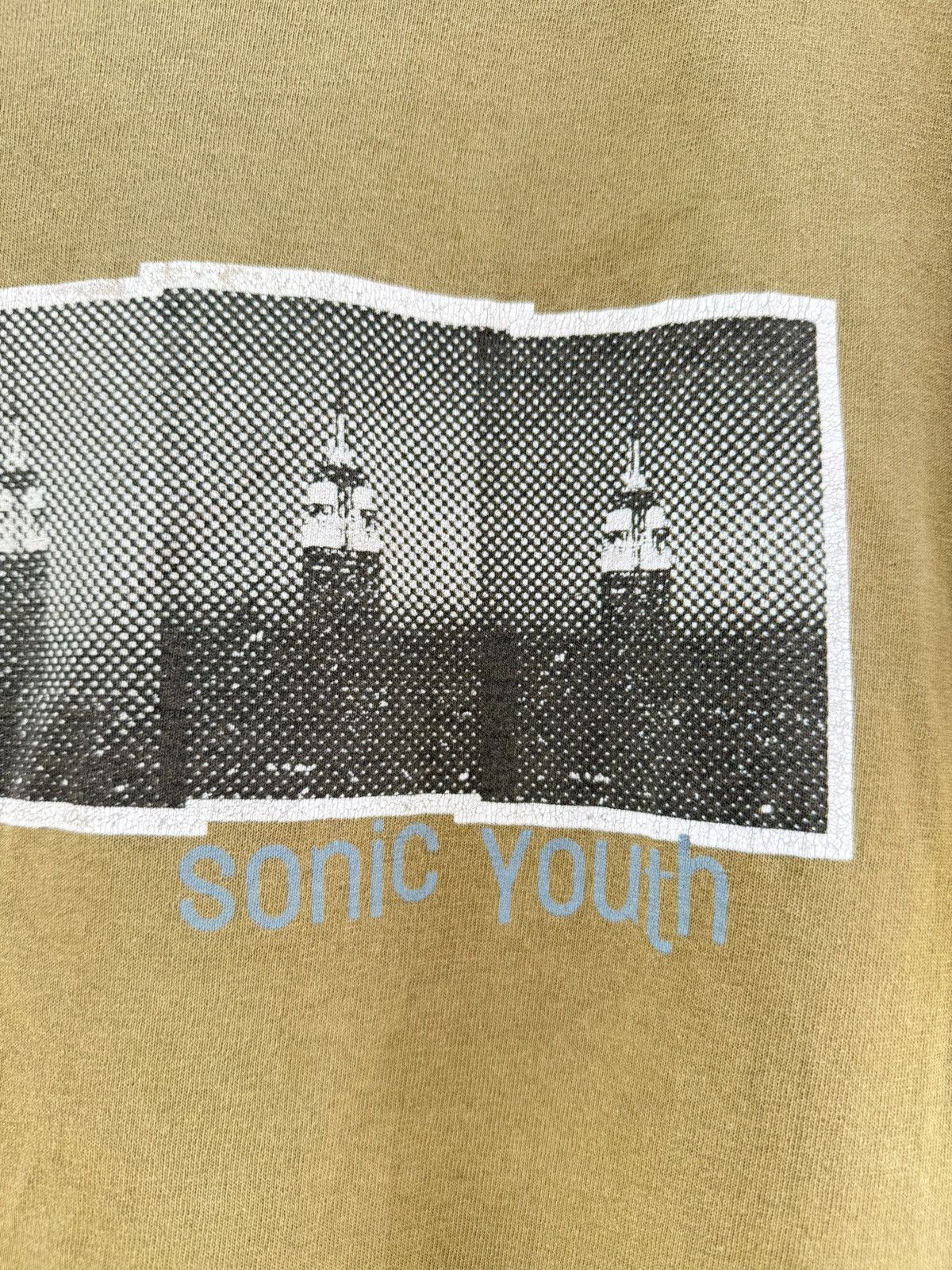 Band Tees Thrashed Vintage Sonic Youth Nyc Ghosts Flowers Grunge Tee Size US M / EU 48-50 / 2 - 5 Thumbnail
