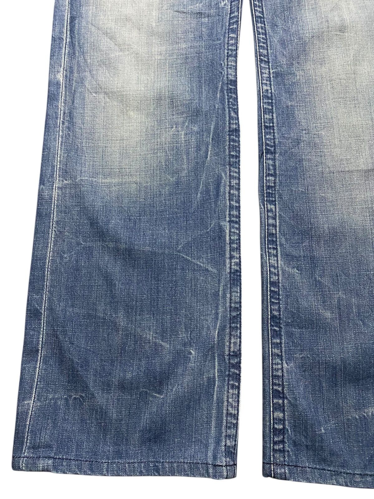 If Six Was Nine Streetwear Y2K Energy Faded Wash Seditionary Loose Jeans Size US 30 / EU 46 - 7 Thumbnail