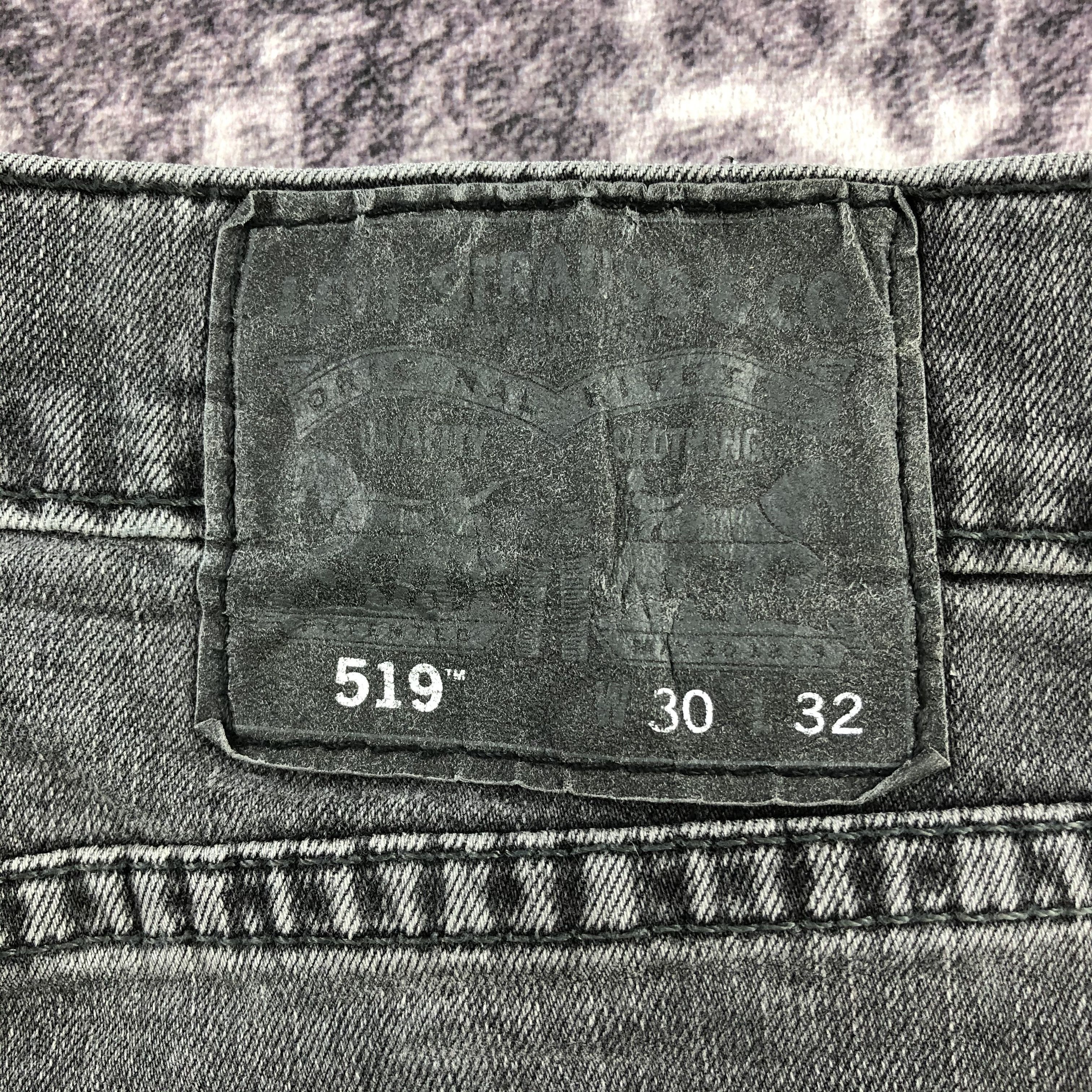 Levi's × Vintage Vintage Faded Black Levis 519 Jeans-JM2863 Size US 29 - 5 Thumbnail