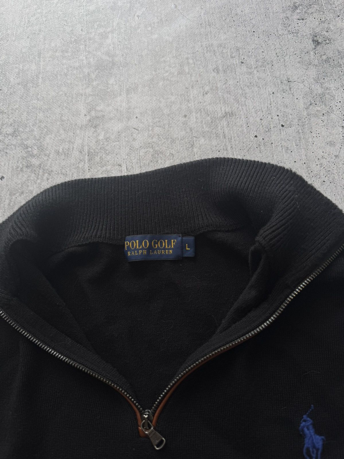 Polo Ralph Lauren Polo Ralph Lauren sweater knitwear 1/3 zip Size US L / EU 52-54 / 3 - 4 Thumbnail