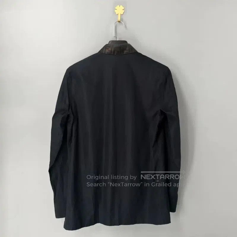 Fendi Fendi Black Cotton Long Sleeve Shirt for Men . Size US L / EU 52-54 / 3 - 2 Thumbnail