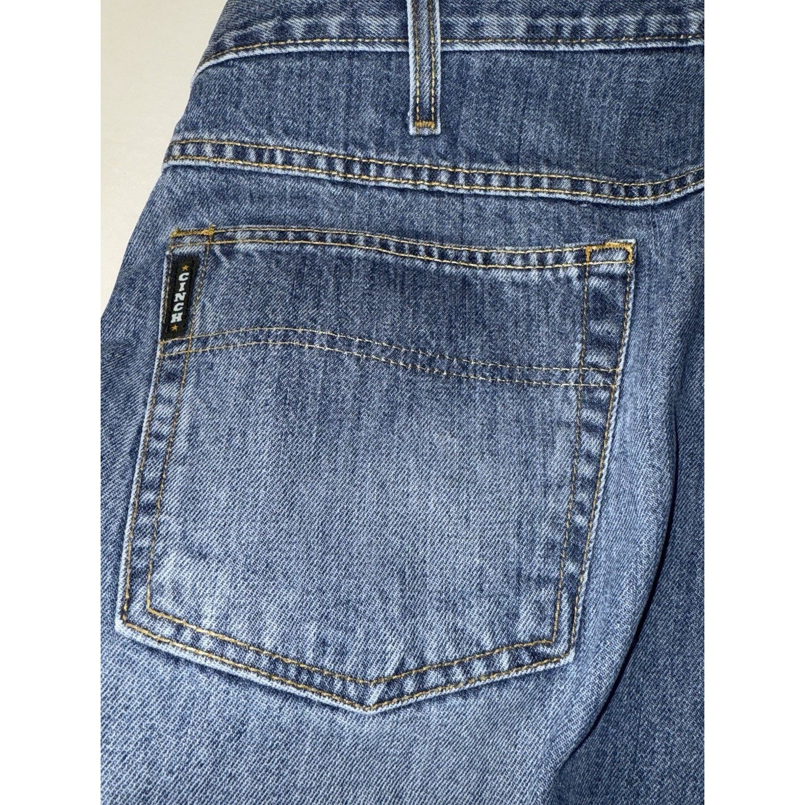 CINCH Cinch Up Denim Mens Jeans Black Label Sz 42X30 Size US 42 / EU 58 - 7 Thumbnail