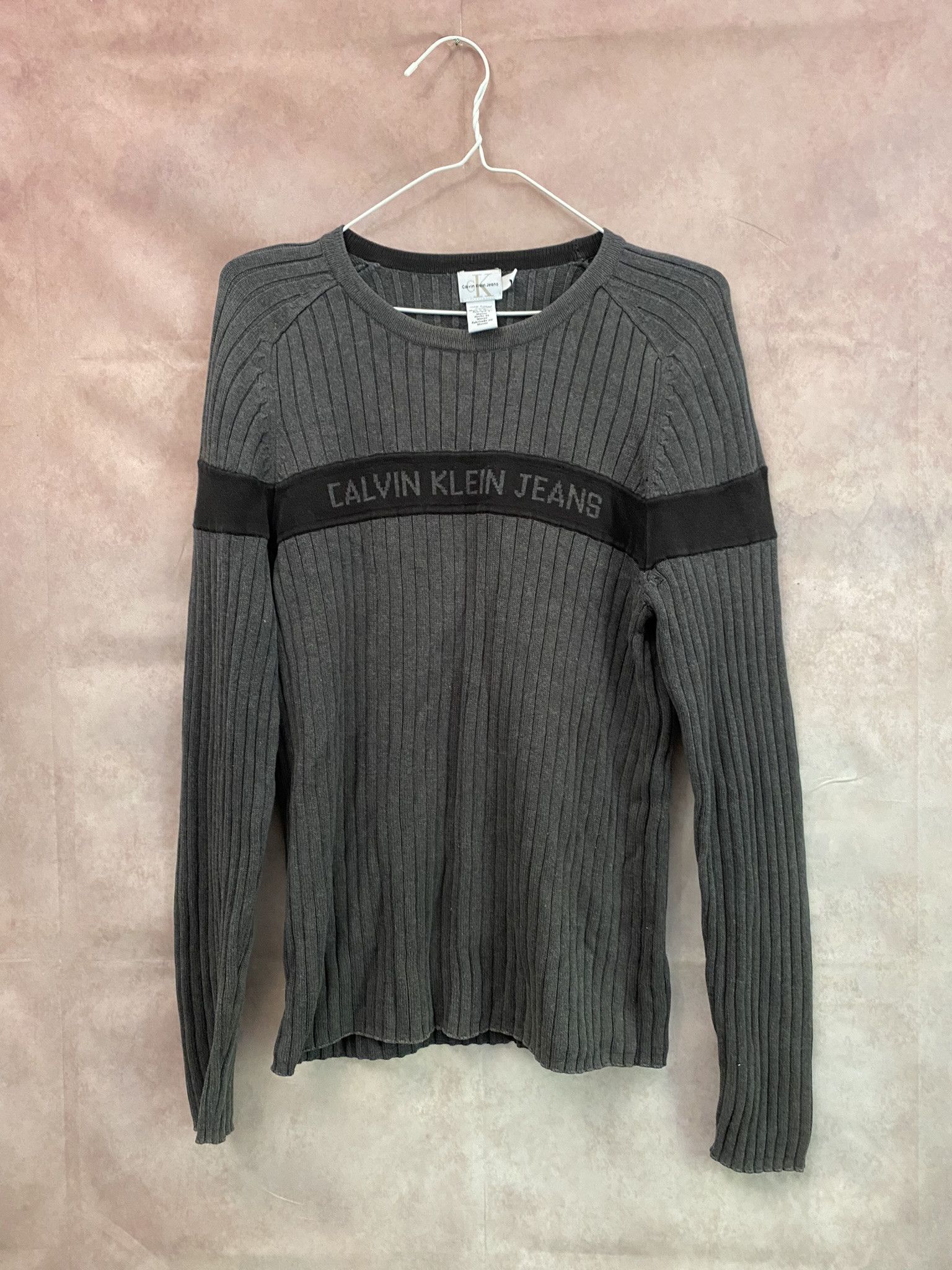 Calvin Klein × Designer Calvin Klein Jeans Sweater Vintage Big Size US M / EU 48-50 / 2 - 1 Thumbnail