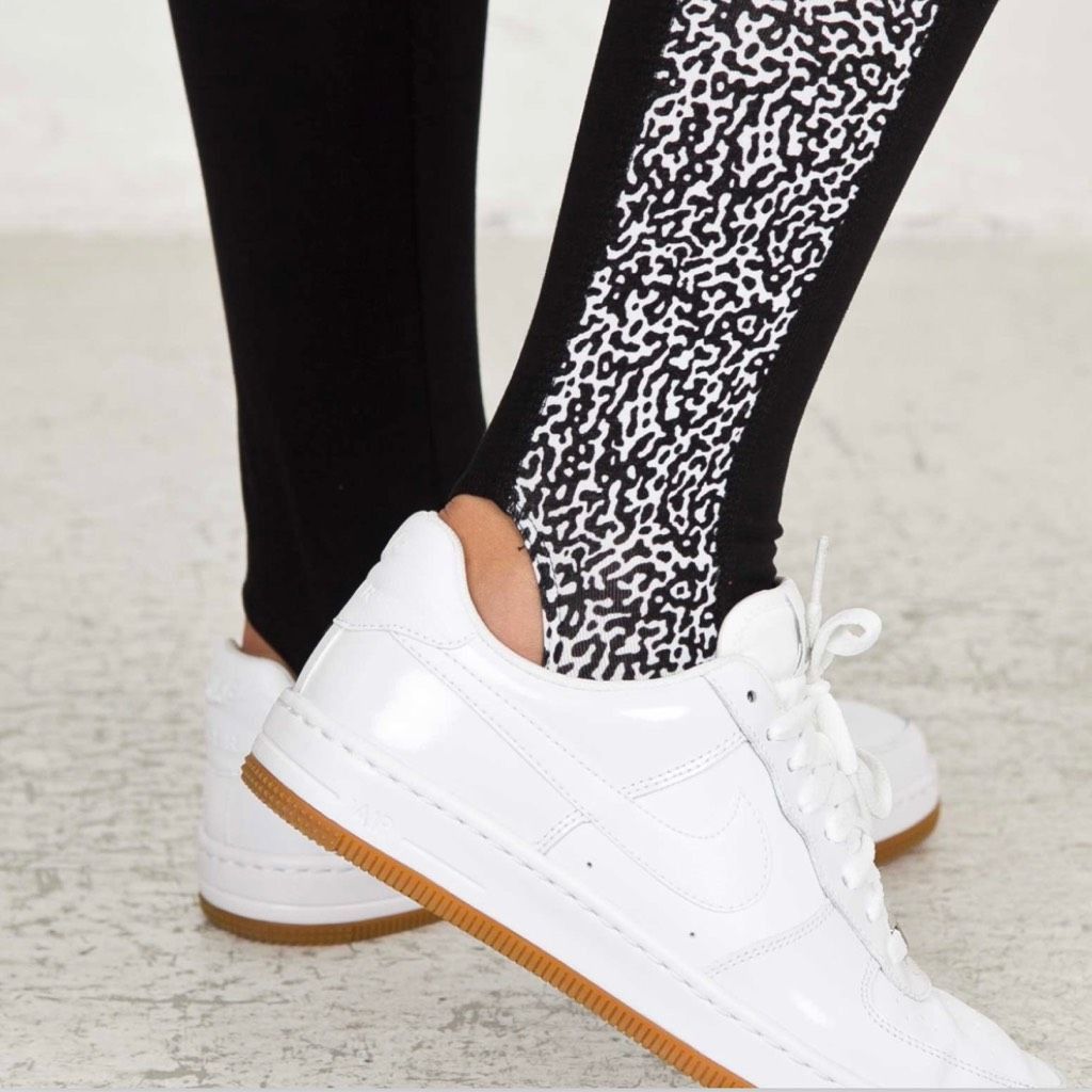 Nike Nike Leg-A-See-Stirrup Leopard Print Colorblock Side Stripe Leggings, Women’s XS Size 25" / US 0 / IT 36 - 2 Thumbnail