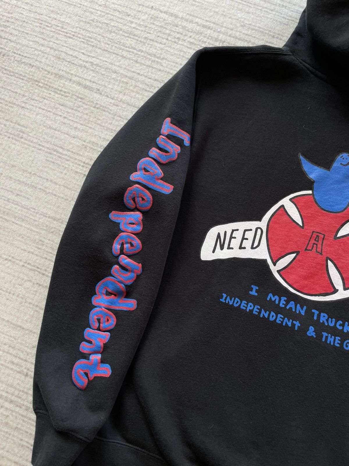 Independent Truck Co. Independent x Mark Gonzales “Need A Truck” Hoodie Size US M / EU 48-50 / 2 - 9 Thumbnail