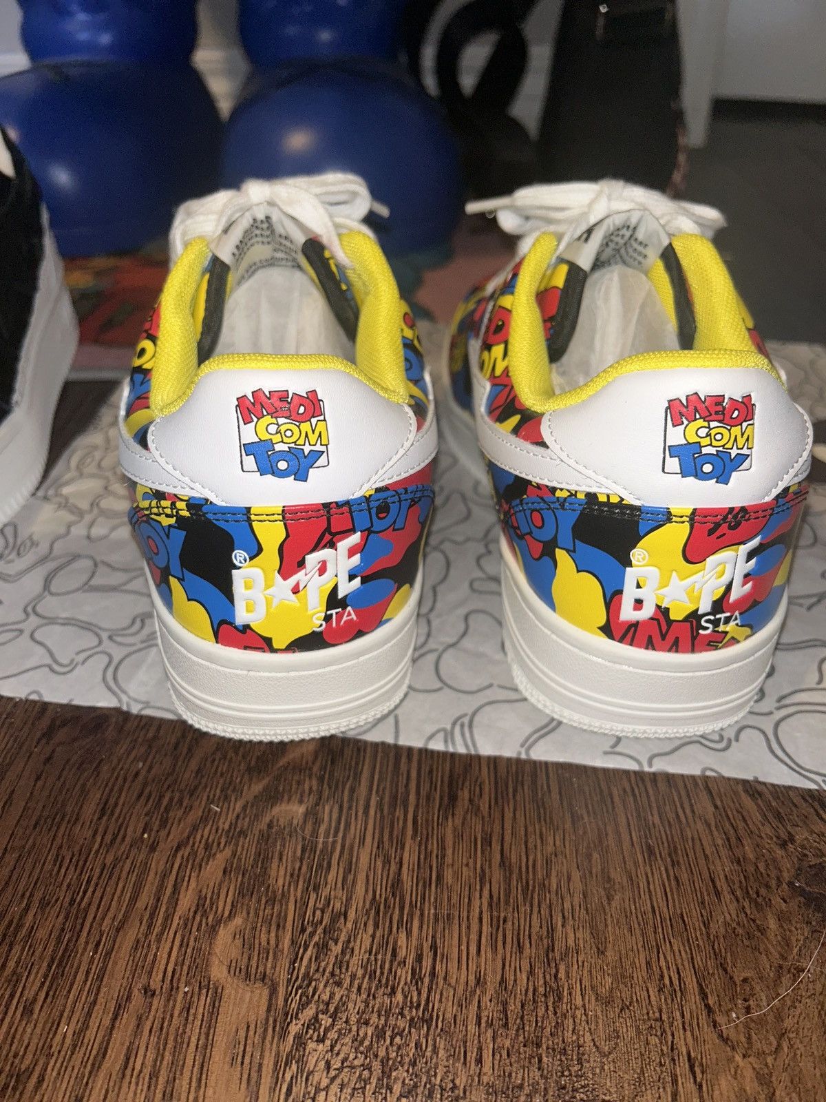 Bape Bapesta X medicomtoy 2020 Size US 8 / EU 41 - 9 Thumbnail
