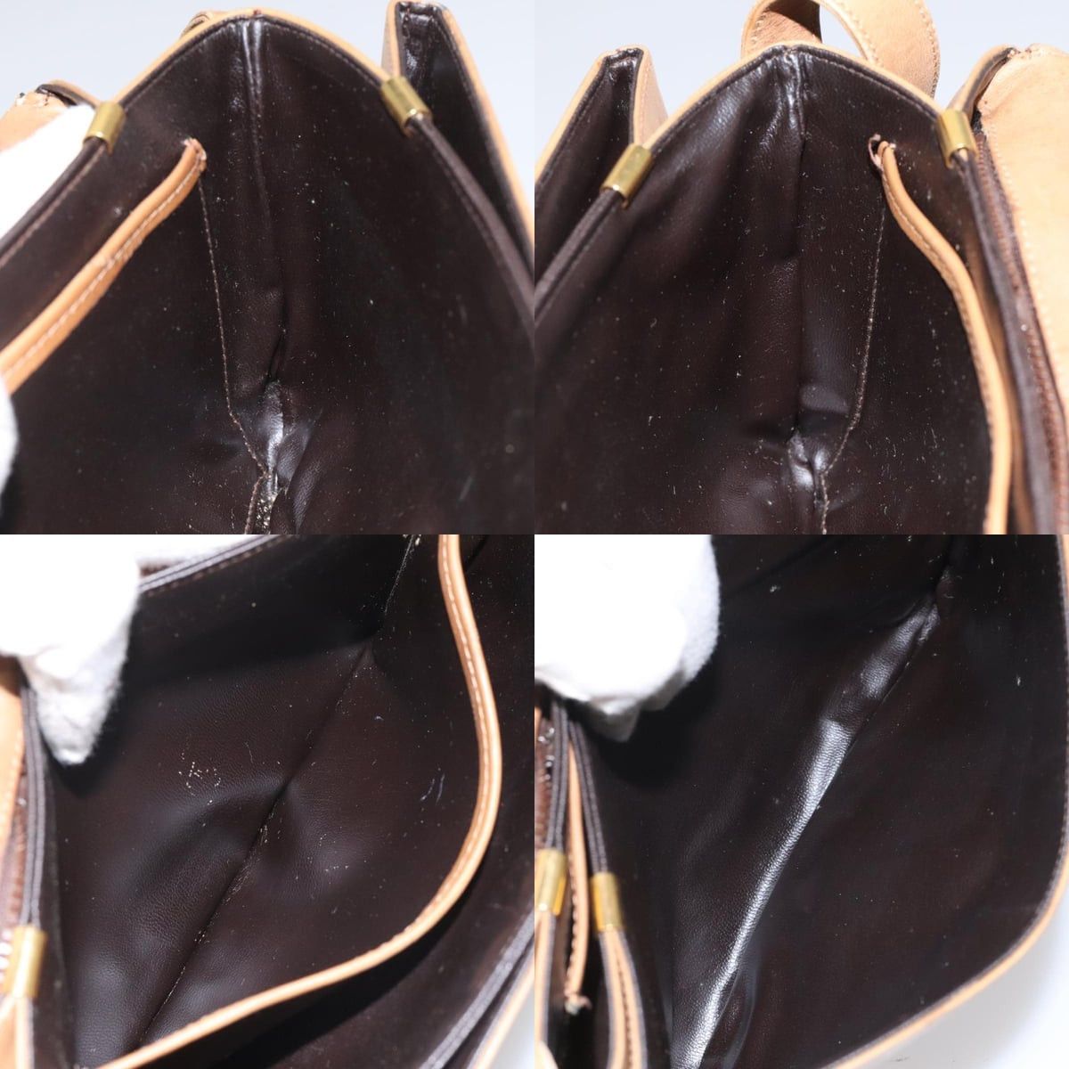Celine CELINE C Sulky Shoulder Bag Pvc Beige Size ONE SIZE - 12 Thumbnail