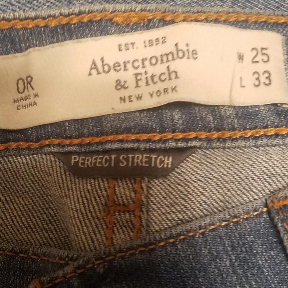 Abercrombie & Fitch Abercrombie & Fitch Women's Perfect Stretch Jeans 0R Size 25" / US 0 / IT 36 - 4 Thumbnail
