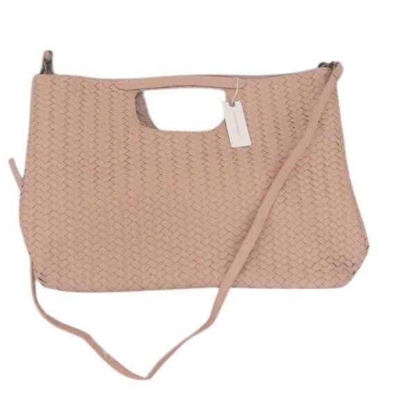 Anthropologie Anthropologie Rose Gold Oversized Woven Tote Bag Size ONE SIZE - 2 Thumbnail