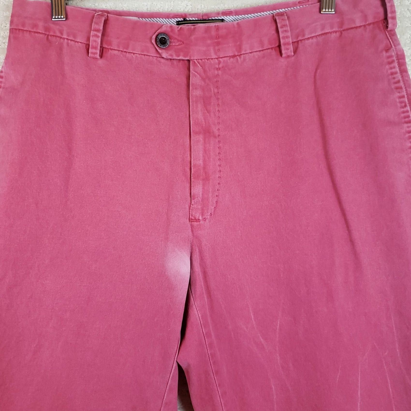 Orvis Orvis Nantucket Red Pants Men’s Chino 36 x 31 Cotton Twill Flat Front Casual Business Travel Size US 36 / EU 52 - 3 Thumbnail