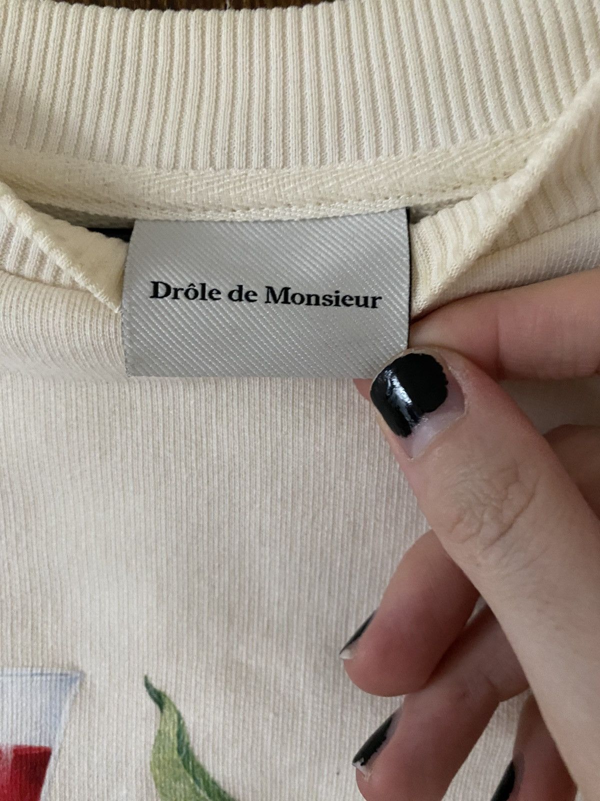 Drole De Monsieur Drole de Monsieur Sweatshirt with Print Size US S / EU 44-46 / 1 - 3 Thumbnail