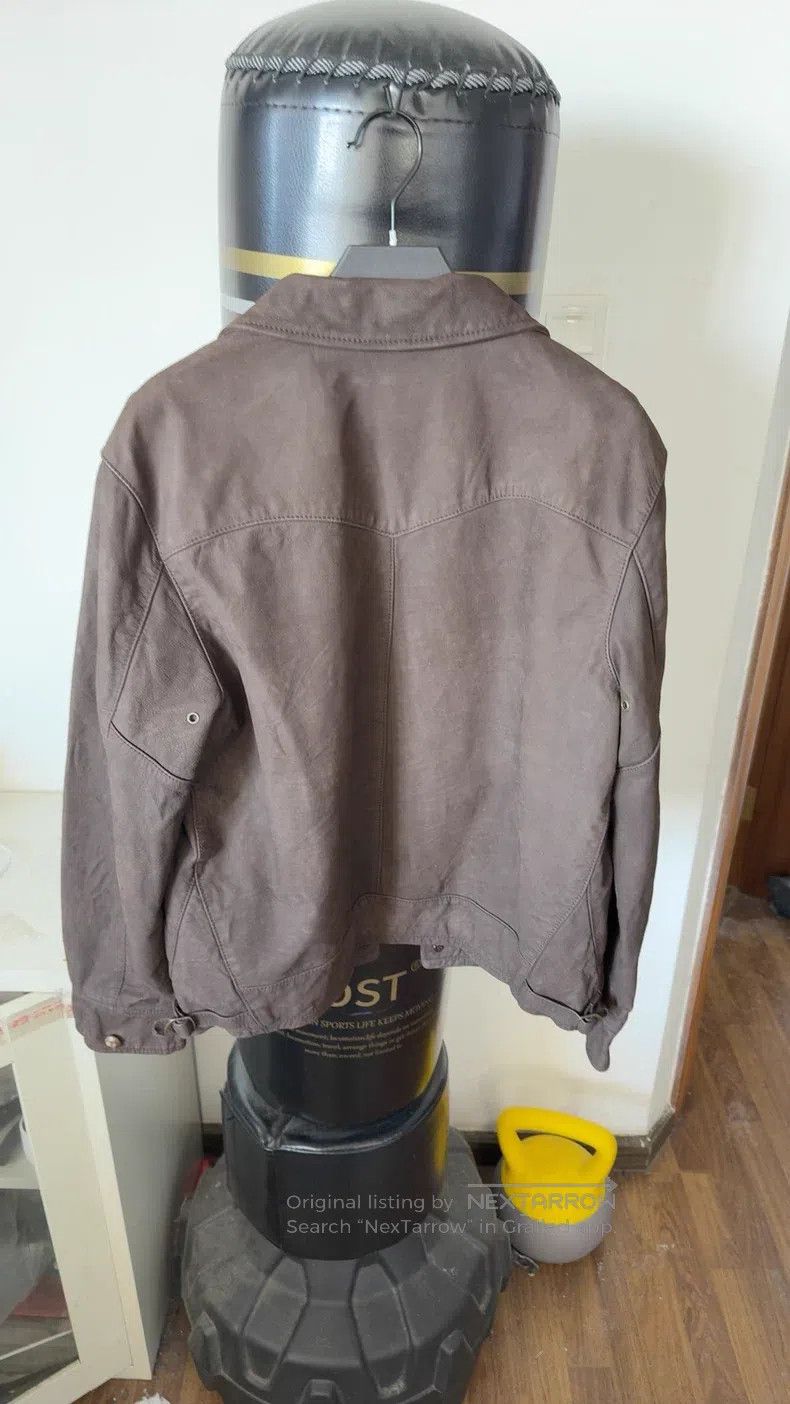 RRL Ralph Lauren RRL Ralph Lauren Leather Three-pocket Jacket Size US M / EU 48-50 / 2 - 3 Thumbnail