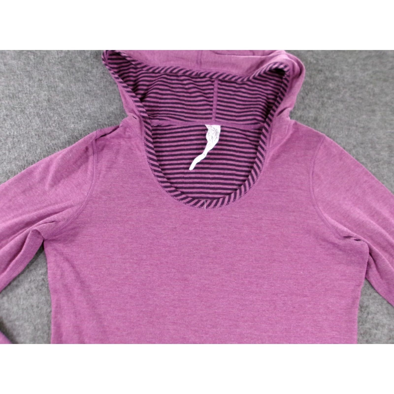 Eddie Bauer Eddie Bauer Hoodie Women Medium Purple Pullover Casual Outdoors Tunic Sweatshirt Size M / US 6-8 / IT 42-44 - 2 Thumbnail