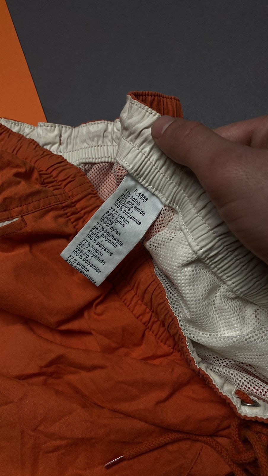 Lacoste Lacoste vintage orange shorts 🩳 Size US 34 / EU 50 - 6 Thumbnail