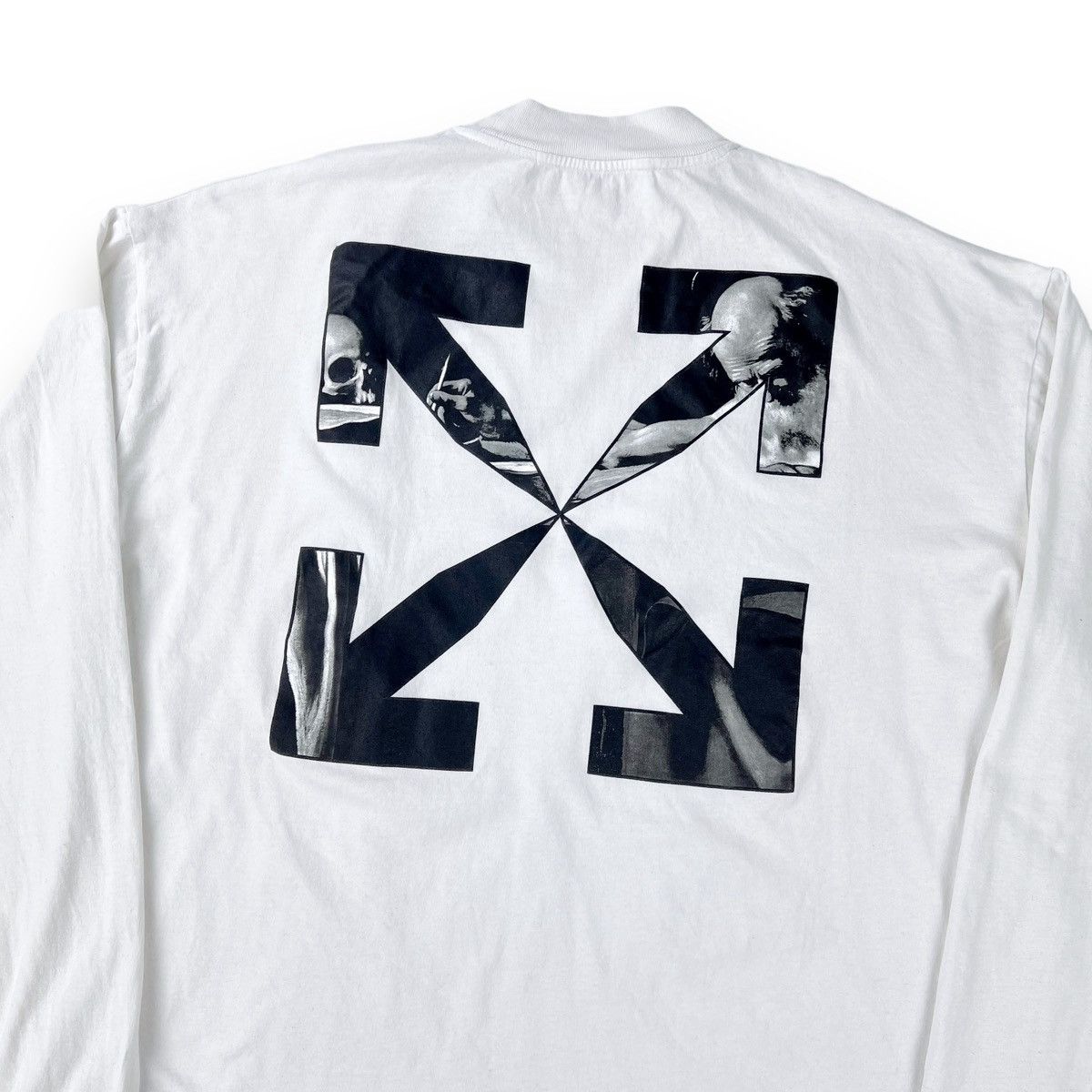 Off White Off White Caravaggio Arrows White Long Sleeve Grailed