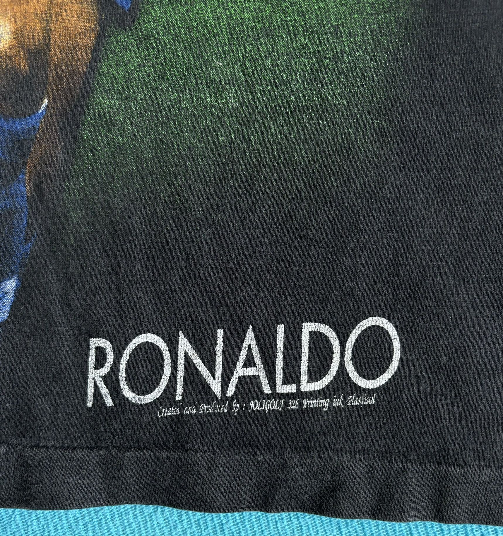 Vintage T-shirt Power of Brazil Ronaldo 9 Joligolf R9 Size. XXS Size US XXS / EU 40 - 6 Thumbnail
